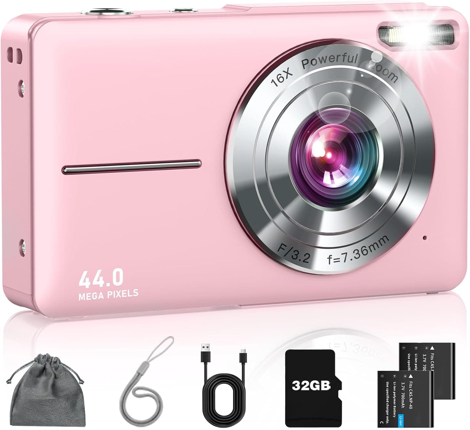 Digital Camera FHD 1080P Kids Camera with 32GB Card and 2 Batteries — Spring Gift Ideas gift idea