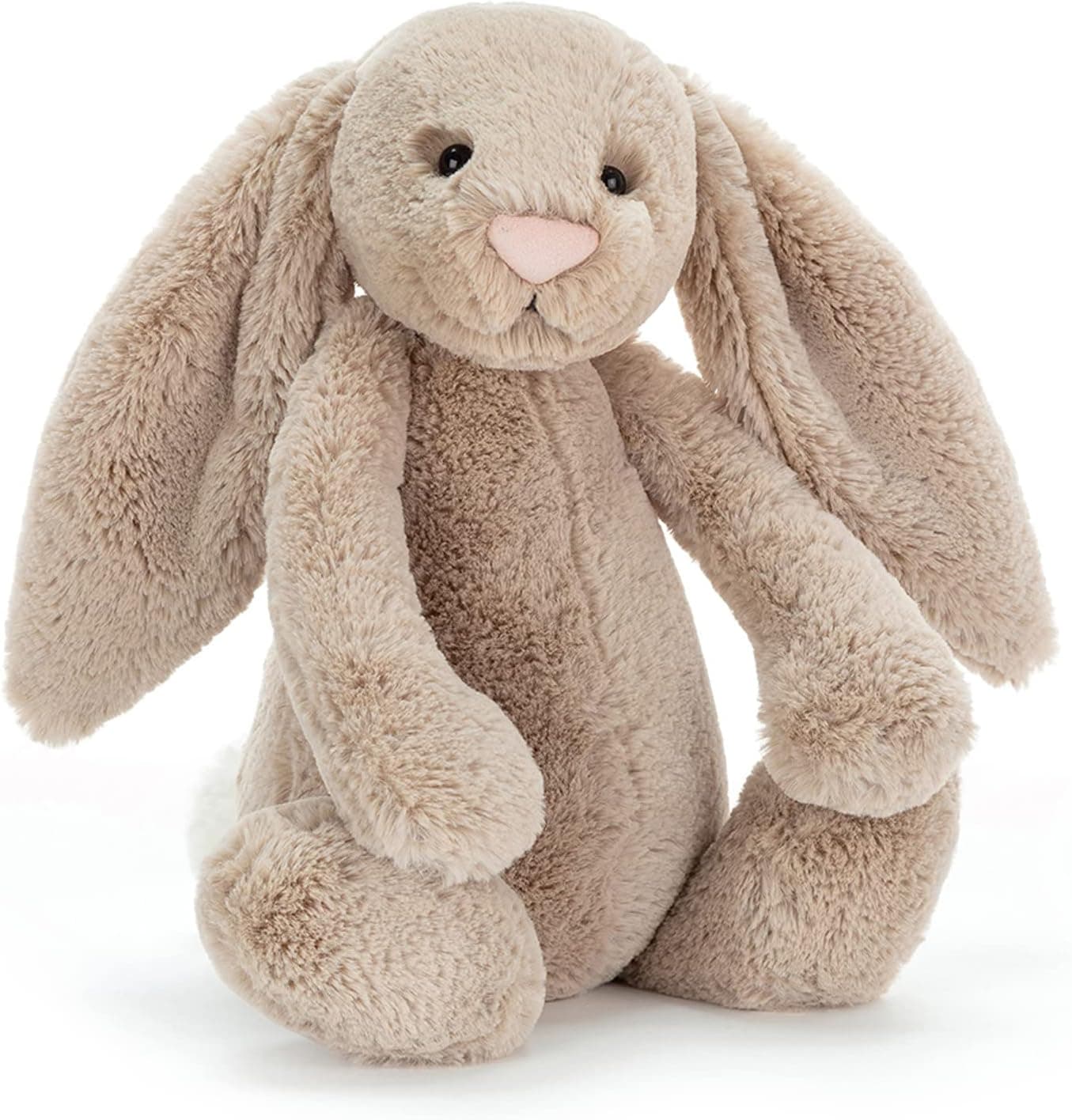 Jellycat Bashful Beige Bunny Stuffed Animal, Small (7 inches) thumbnail 4