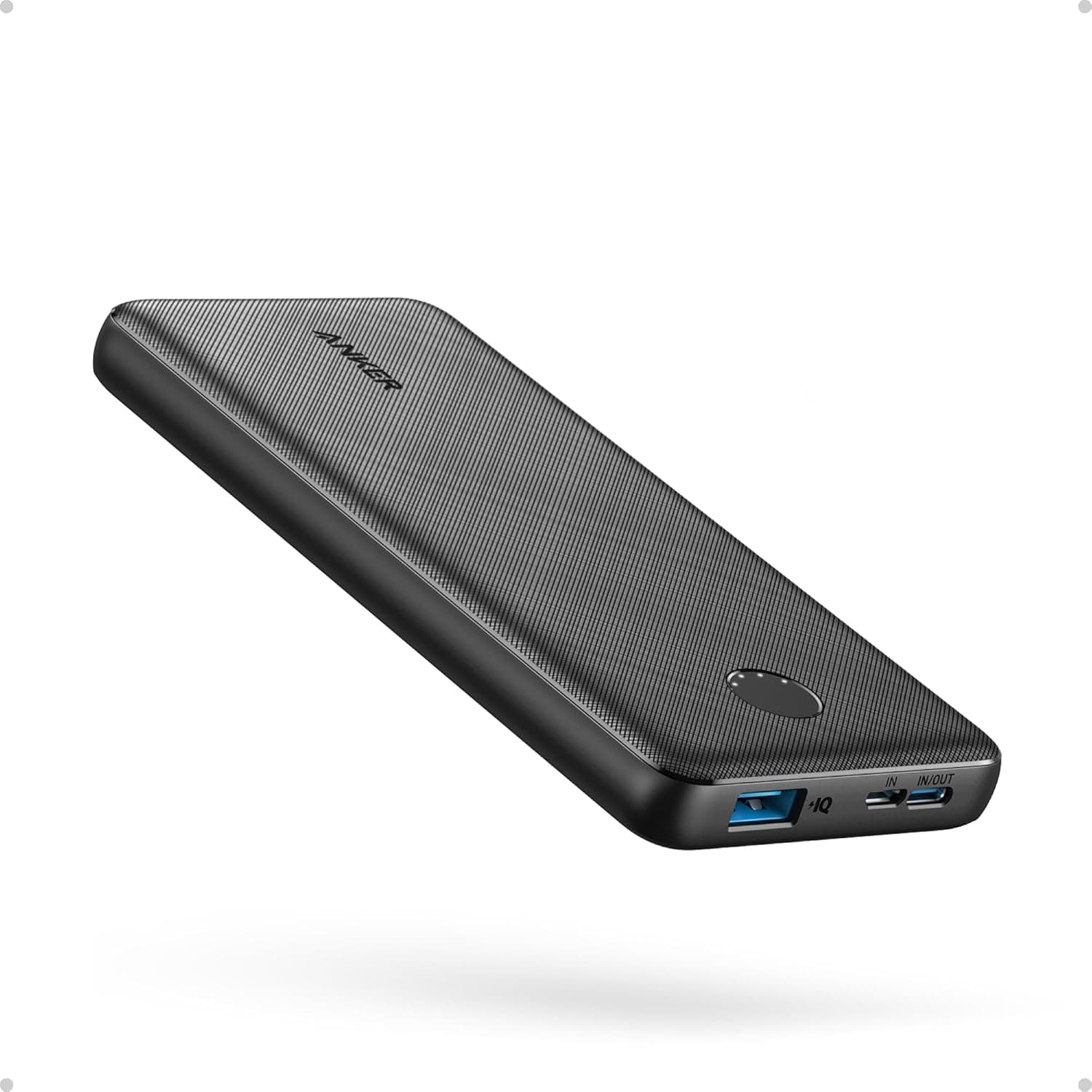 Anker Power Bank(PowerCore 10K), Compact Travel-Ready 10,000mAh Battery Pack with PowerIQ Charging Technology, 5V/3A High-Speed Charging for iPhone, iPad,and More (1, Black) : Cell Phones &amp; Accessories — Spring Gift Ideas gift idea