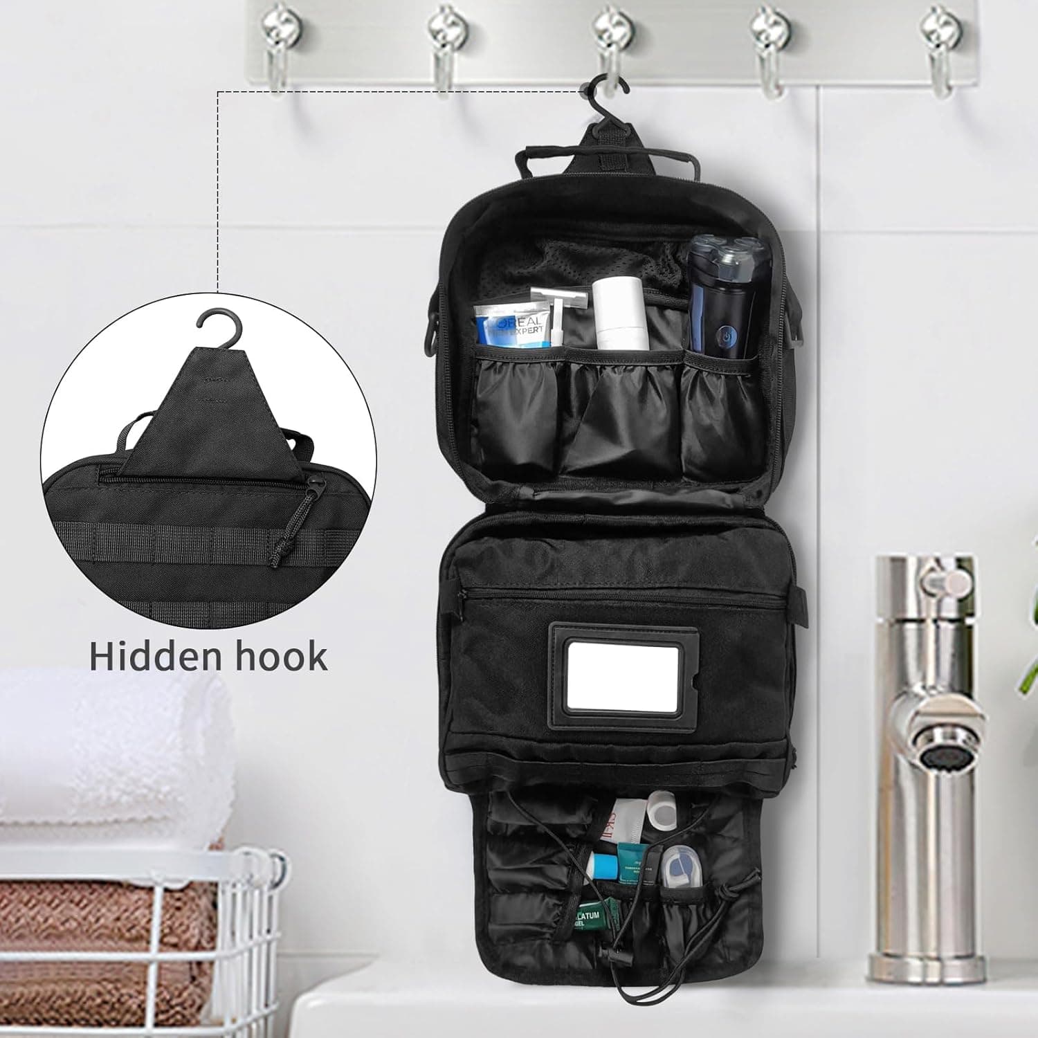 SUNRISING Tactical Toiletry Bag for Men and Women thumbnail 5