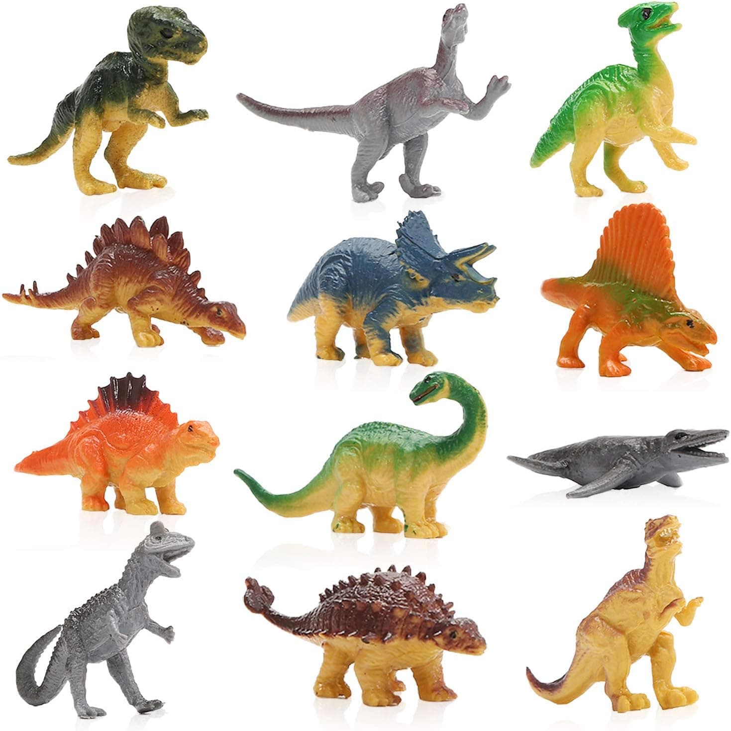 CUTE STONE 24 Pack Filled Easter Eggs with Dinosaurs and Animals thumbnail 2