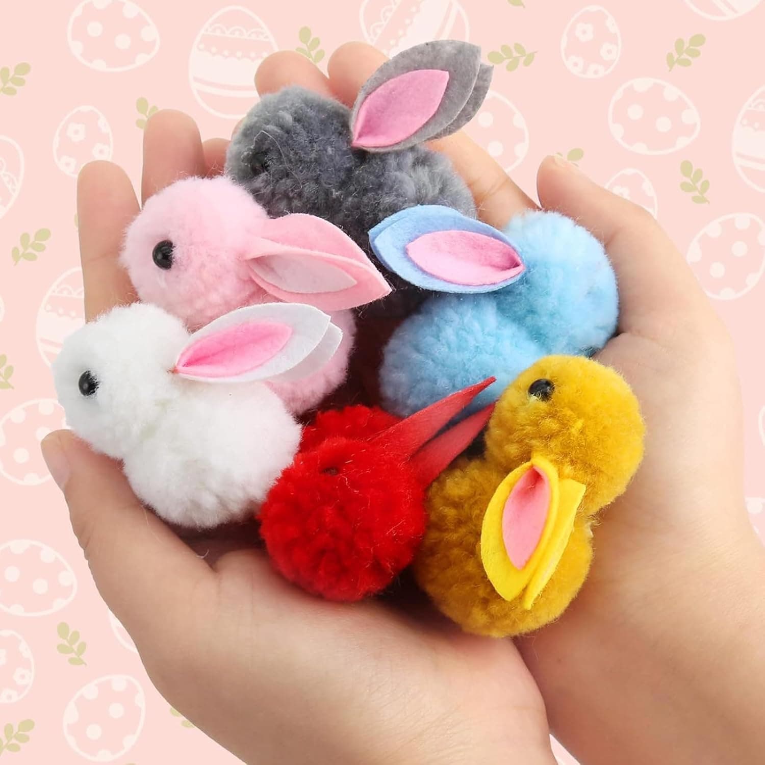 36 Pack Easter Eggs with Bunny Plush Fillers thumbnail 4