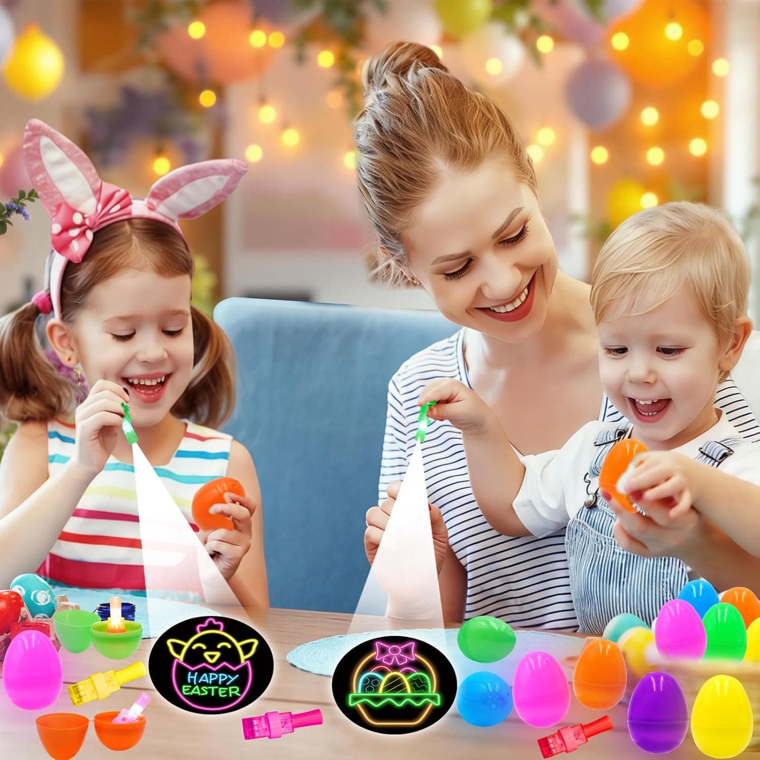 24 Pack LED Light Up Easter Eggs thumbnail 5