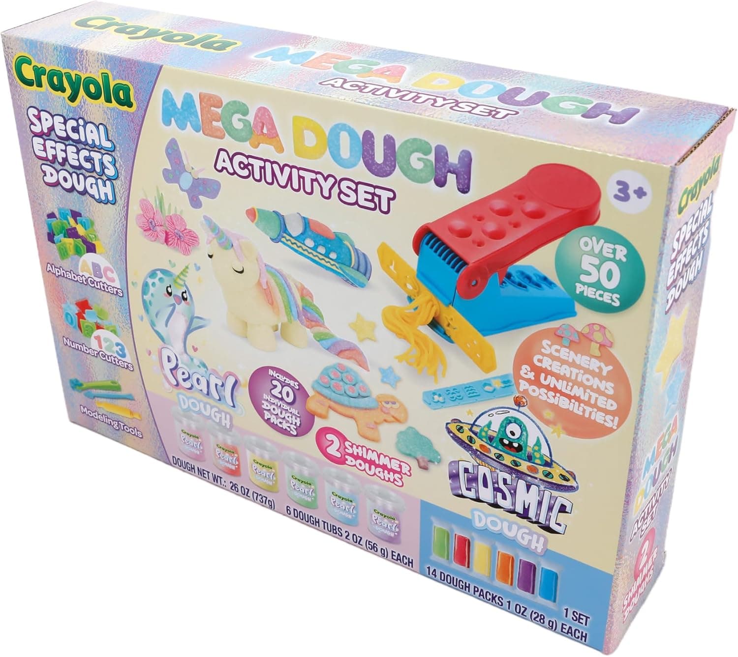 Crayola Silly Scents Mega Dough Activity Kit thumbnail 4