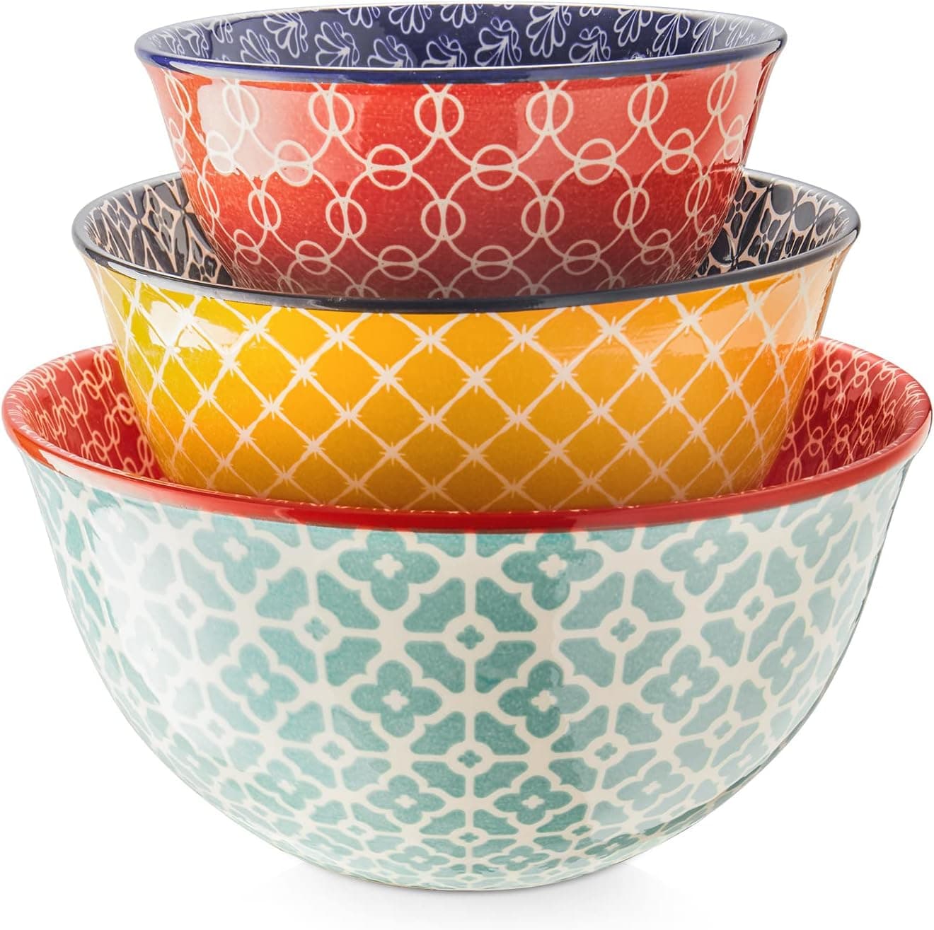 DOWAN Ceramic Mixing Bowls Set of 3 — Easter Gifts gift idea