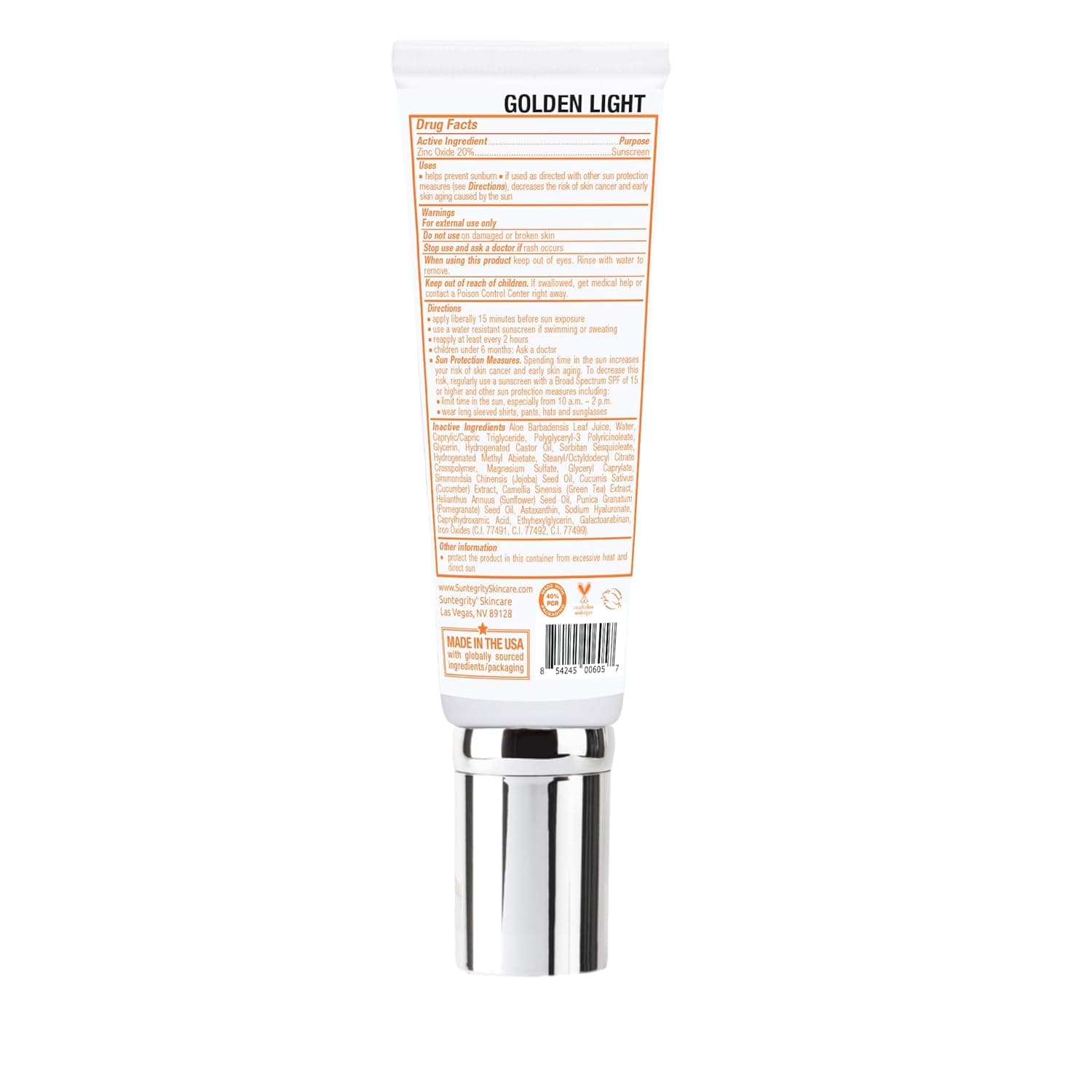 Suntegrity Tinted 5-in-1 Mineral Sunscreen SPF 30 - Golden Light thumbnail 3