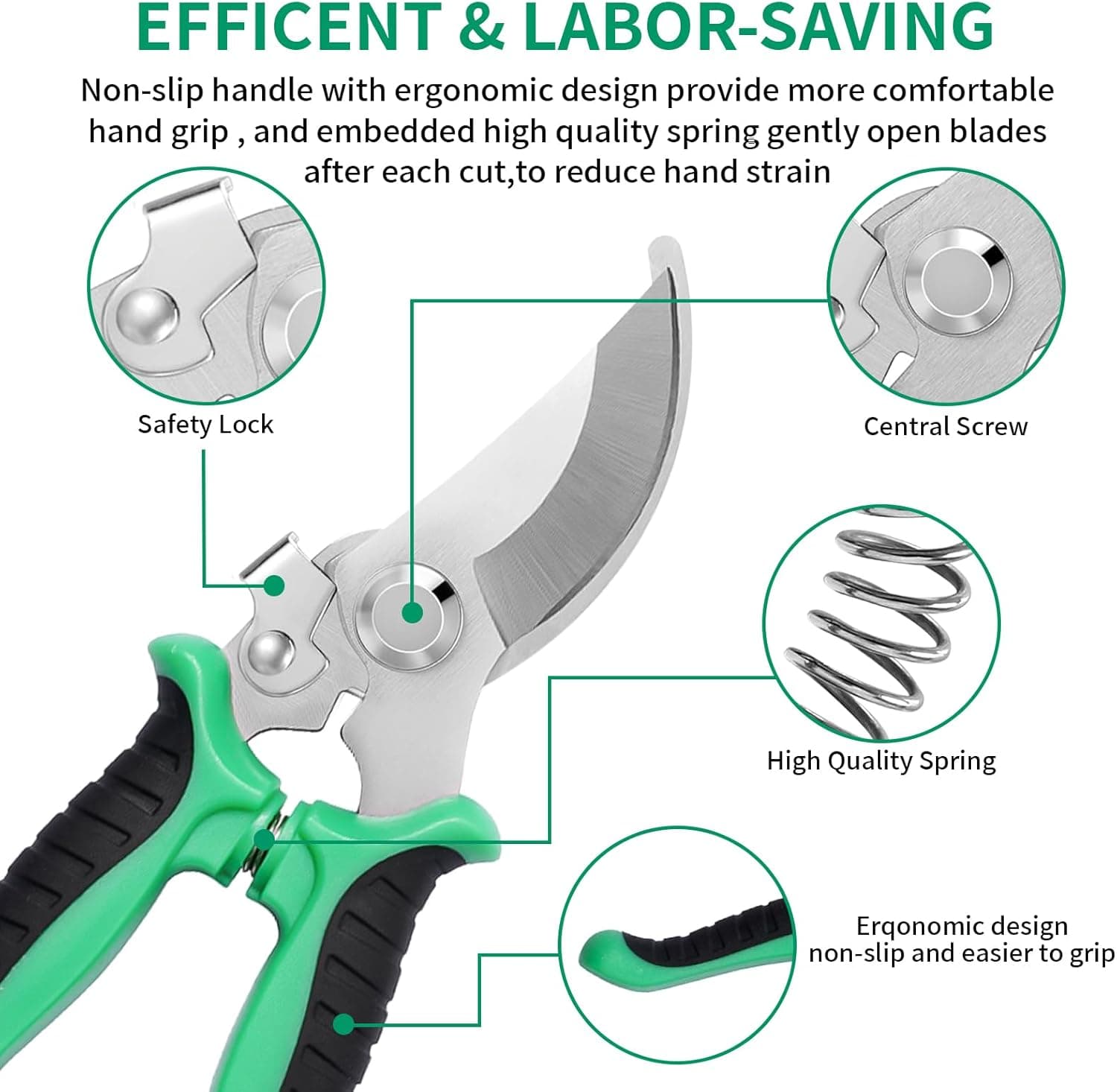 Garden Pruning Shears 3 Pack thumbnail 4