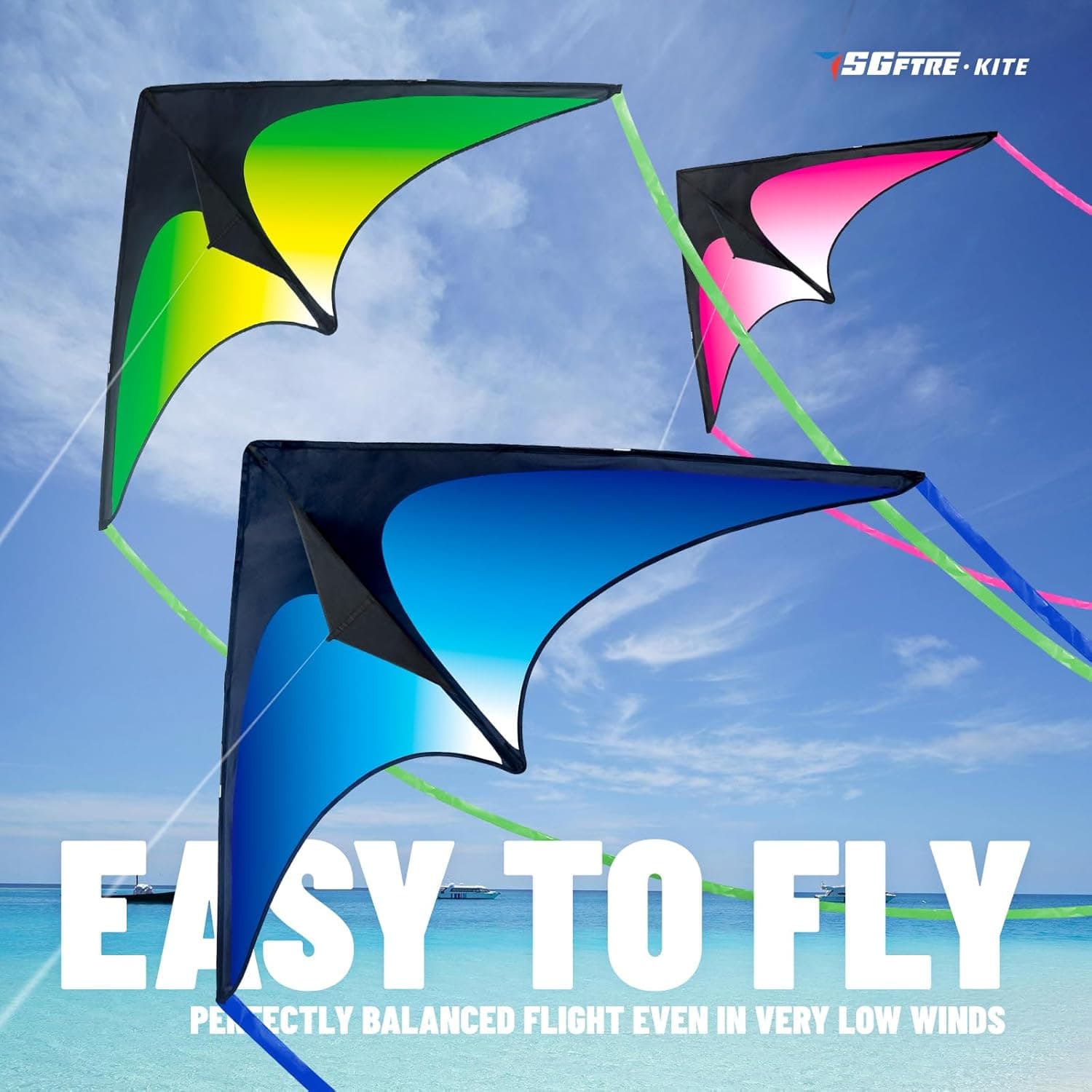 Delta Kite Three Set for Kids and Adults thumbnail 2