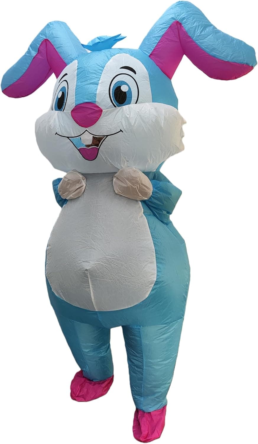 Holaseason Inflatable Bunny Rabbit Costume - Blue and Pink thumbnail 2