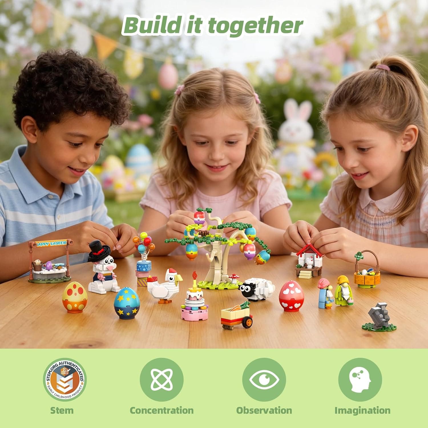 Wise Block Farm Building Set - 485 Pieces thumbnail 2