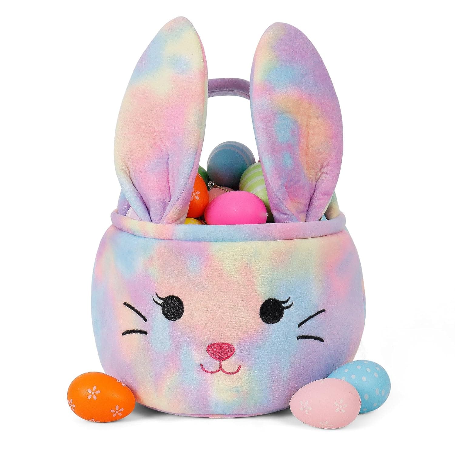 HitToys Easter Bunny Baskets for Kids, Egg Hunt Bags Plush Rabbit Bucket with Foldable Ears Easter Gifts for boys and girls : Baby — Easter Gifts gift idea