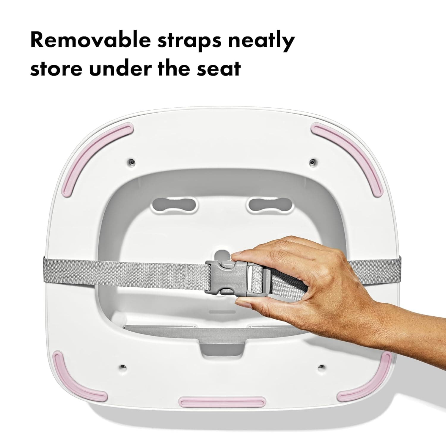 OXO Tot Nest Booster Seat with Straps in Blossom thumbnail 5