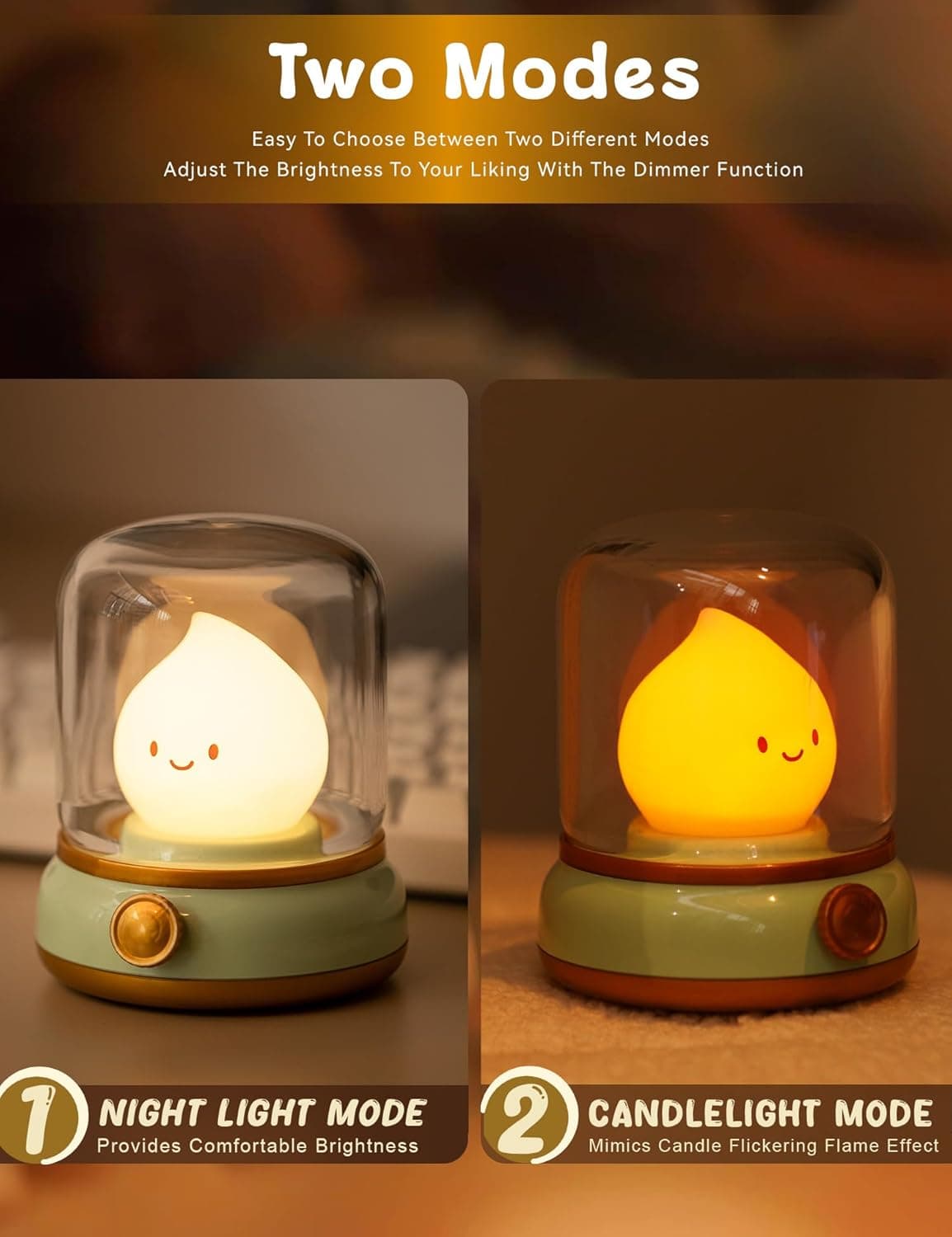 WANIDEA Cute Chibi Flame Lamp thumbnail 2
