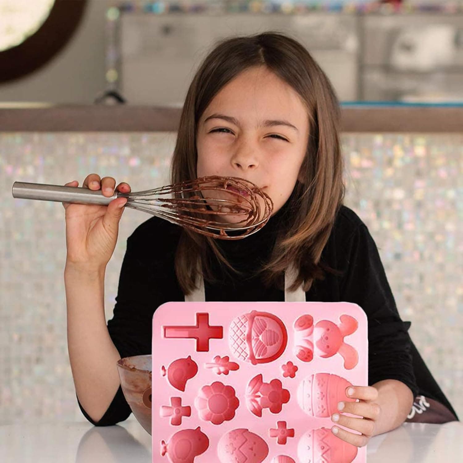 Easter Bunny Egg Chocolate Mold Set - 2 Pack thumbnail 5