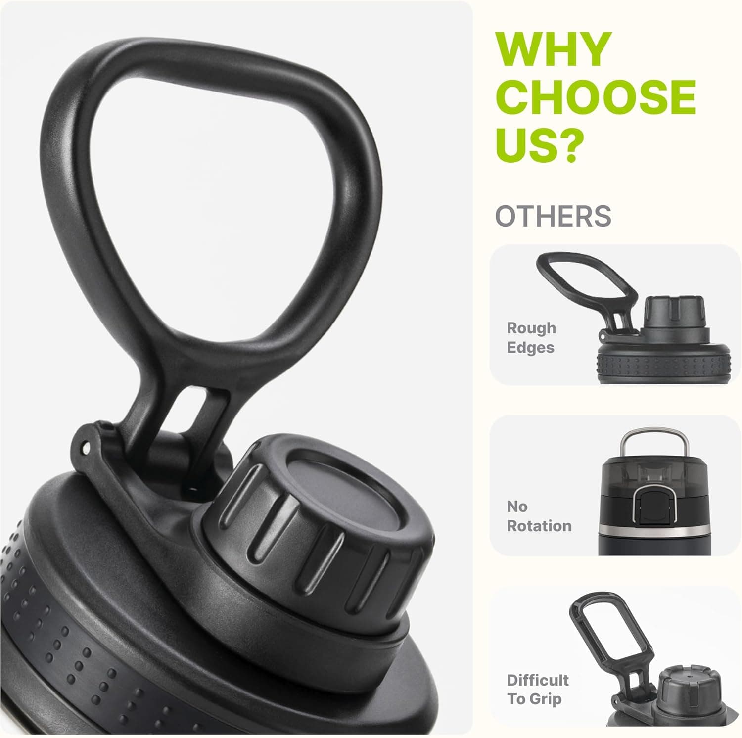 Mollcity Kids Insulated Water Bottle 16 oz - Purple Pink thumbnail 4