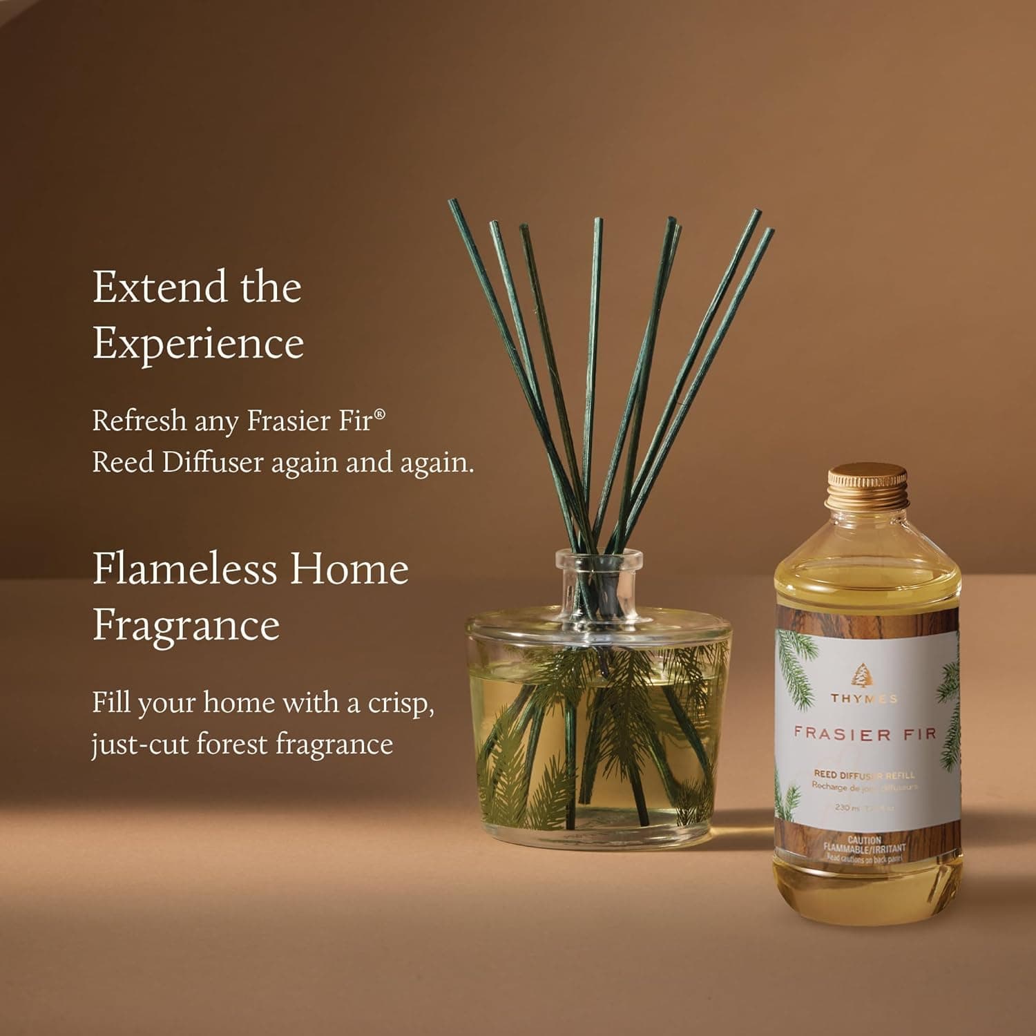 Thymes Reed Diffuser Oil Refill - Frasier Fir thumbnail 4
