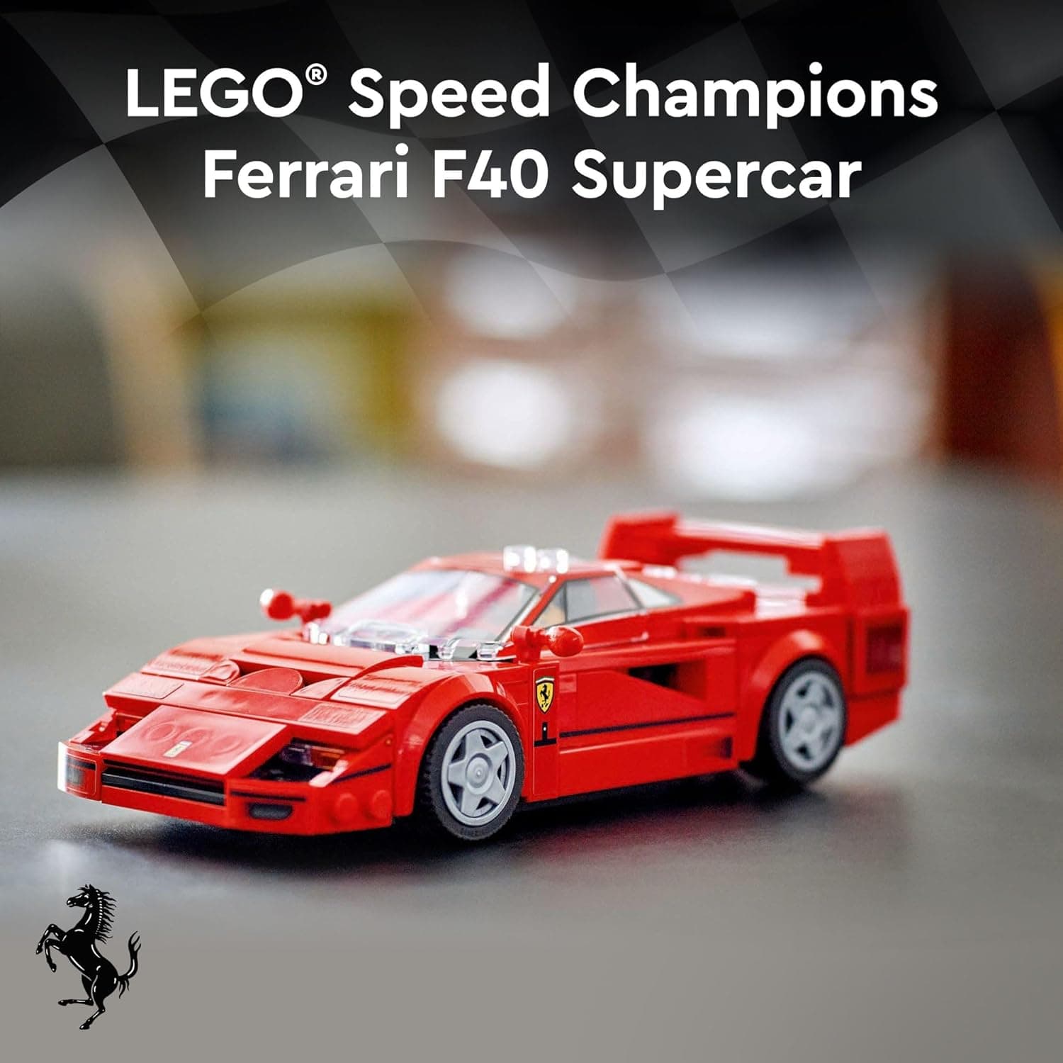 LEGO Speed Champions Ferrari F40 Supercar thumbnail 2
