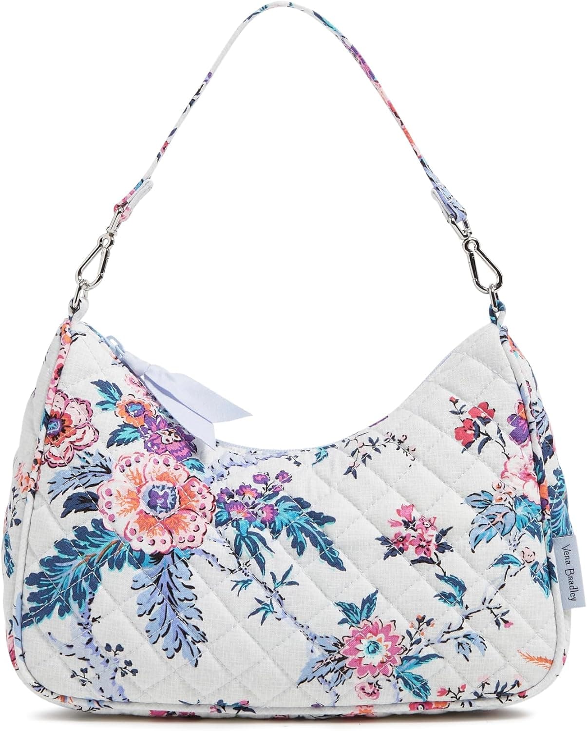 Cotton Frannie Mini Crescent Crossbody Purse, Magnifique Floral, One Size: Handbags: Amazon.com view 1