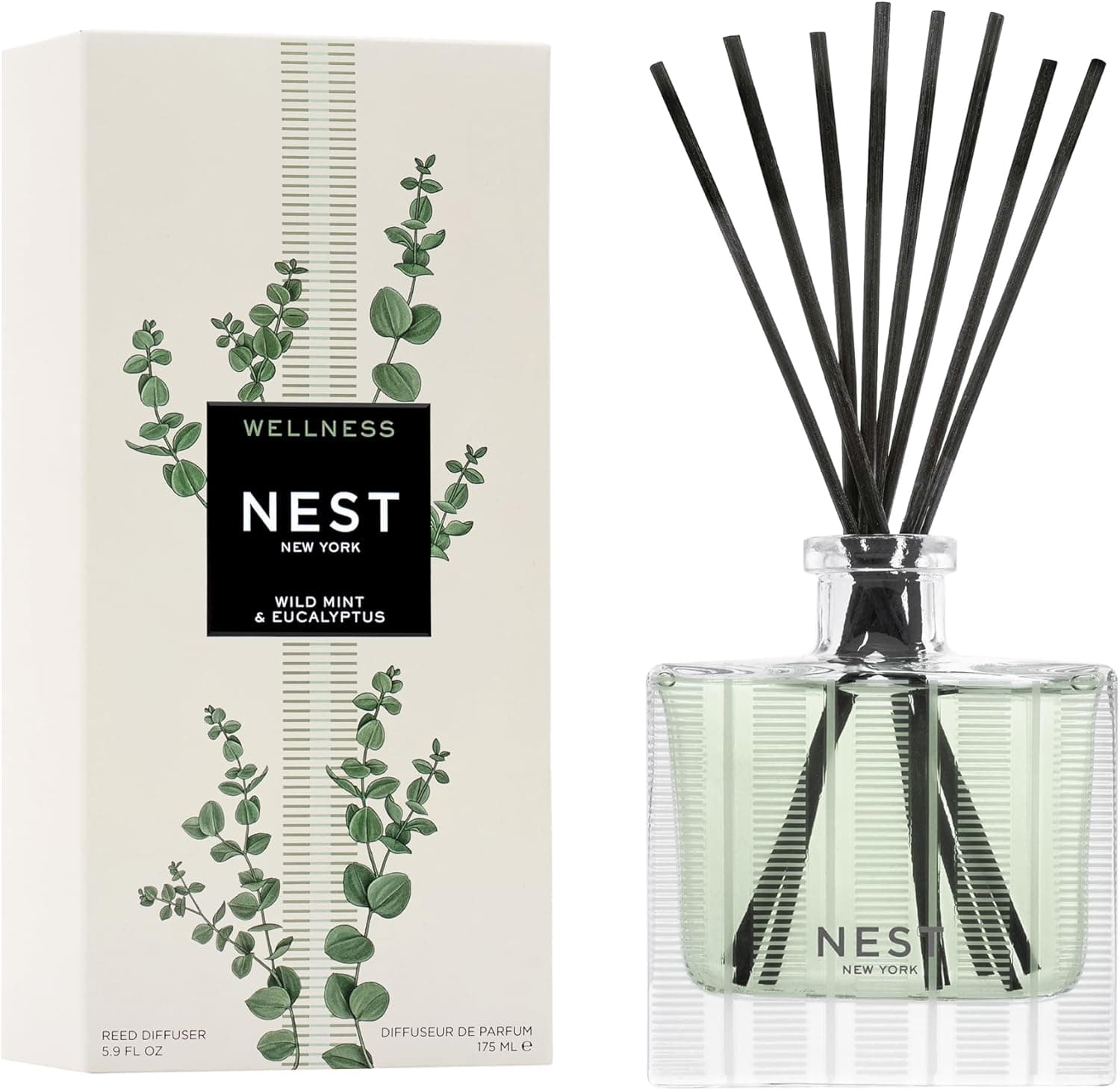 NEST New York Wild Mint & Eucalyptus Reed Diffuser — Spring Gift Ideas gift idea