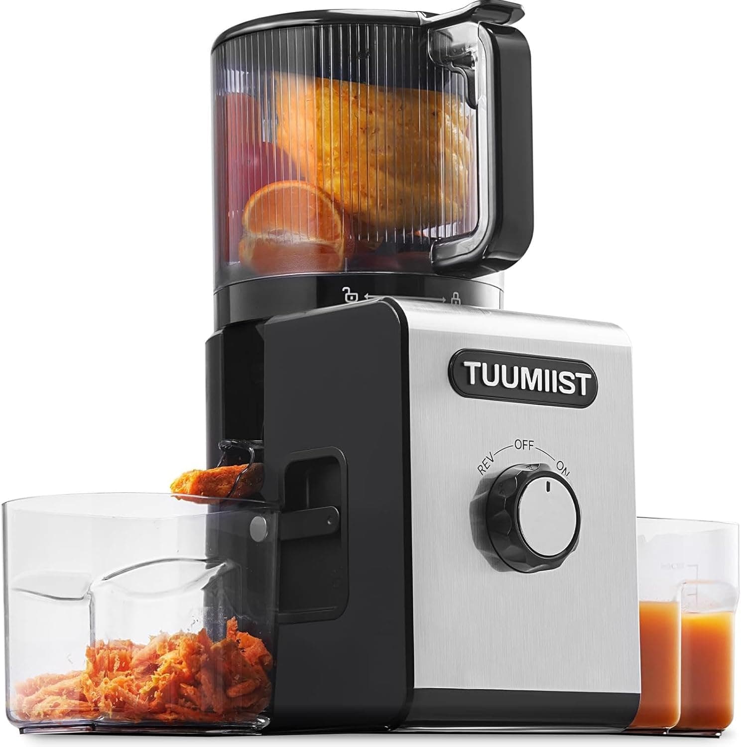 TUUMIIST Cold Press Juicer Machine with 6.5" Large Feed Chute — Easter Gifts gift idea