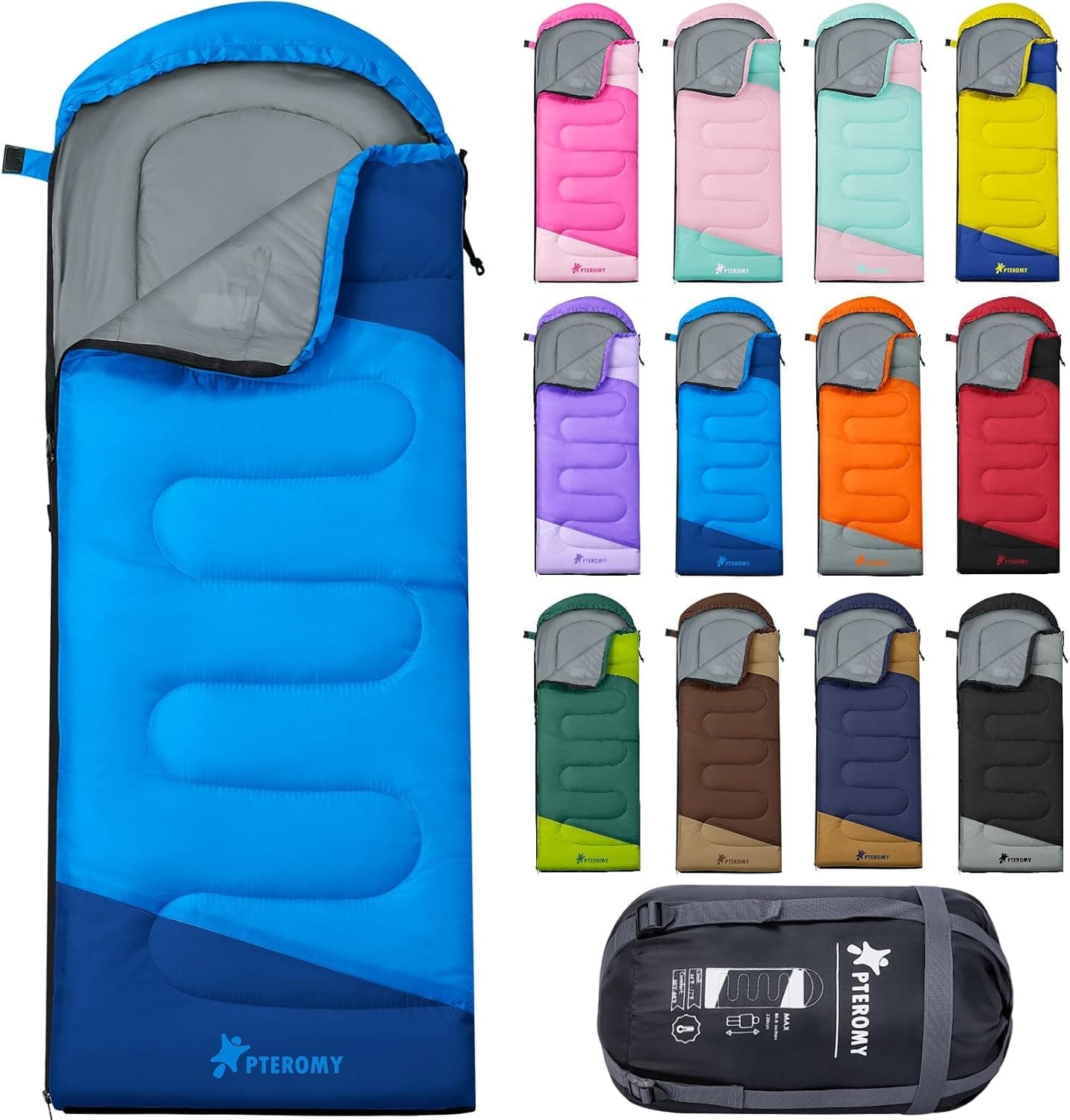 PTEROMY Lightweight Sleeping Bag for Adults — Spring Gift Ideas gift idea