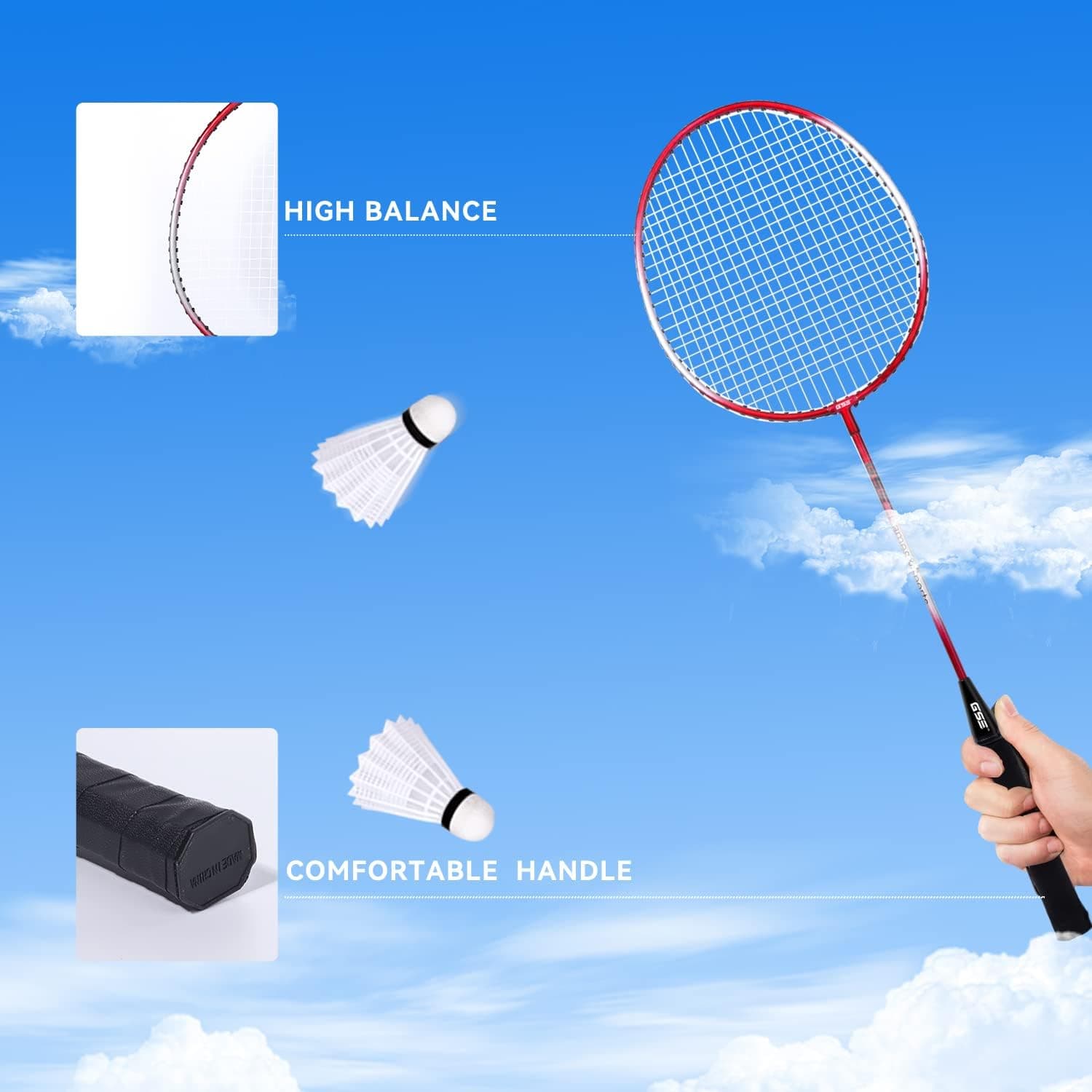 GSE Recreational Badminton Complete Set thumbnail 2