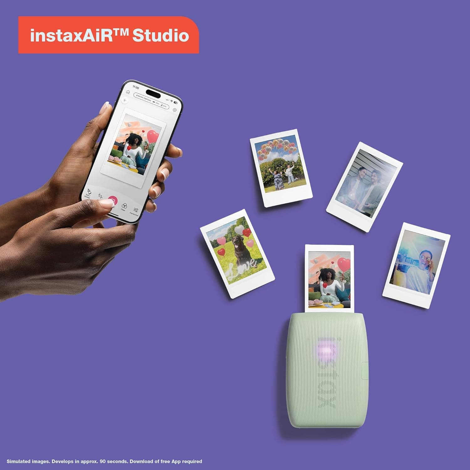 Fujifilm Instax Mini Link 3 Smartphone Printer - Rose Pink thumbnail 4