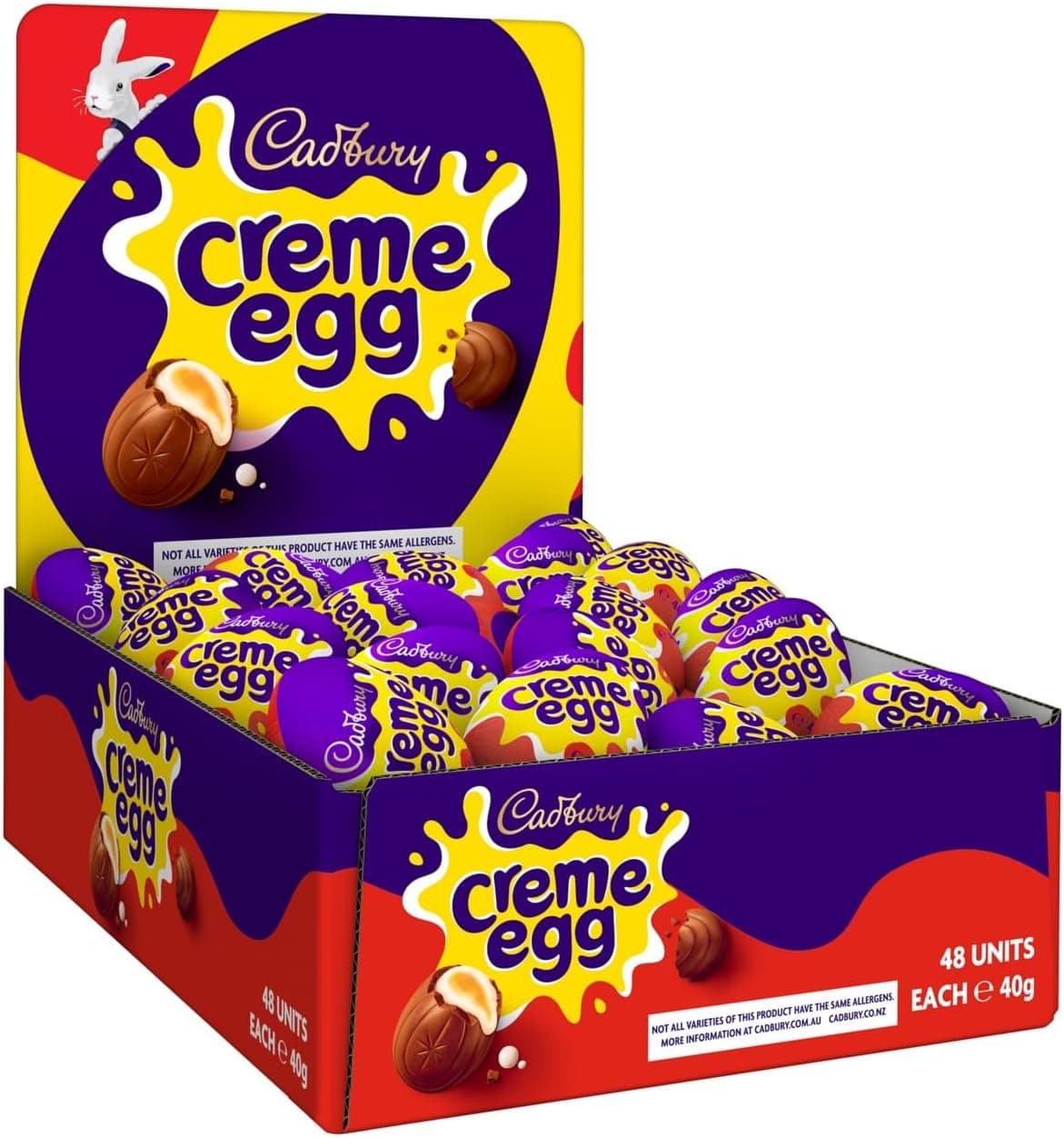 Cadbury Creme Egg - 1.41oz (40g) (Pack of 48) : Grocery &amp; Gourmet Food — Easter Gifts gift idea