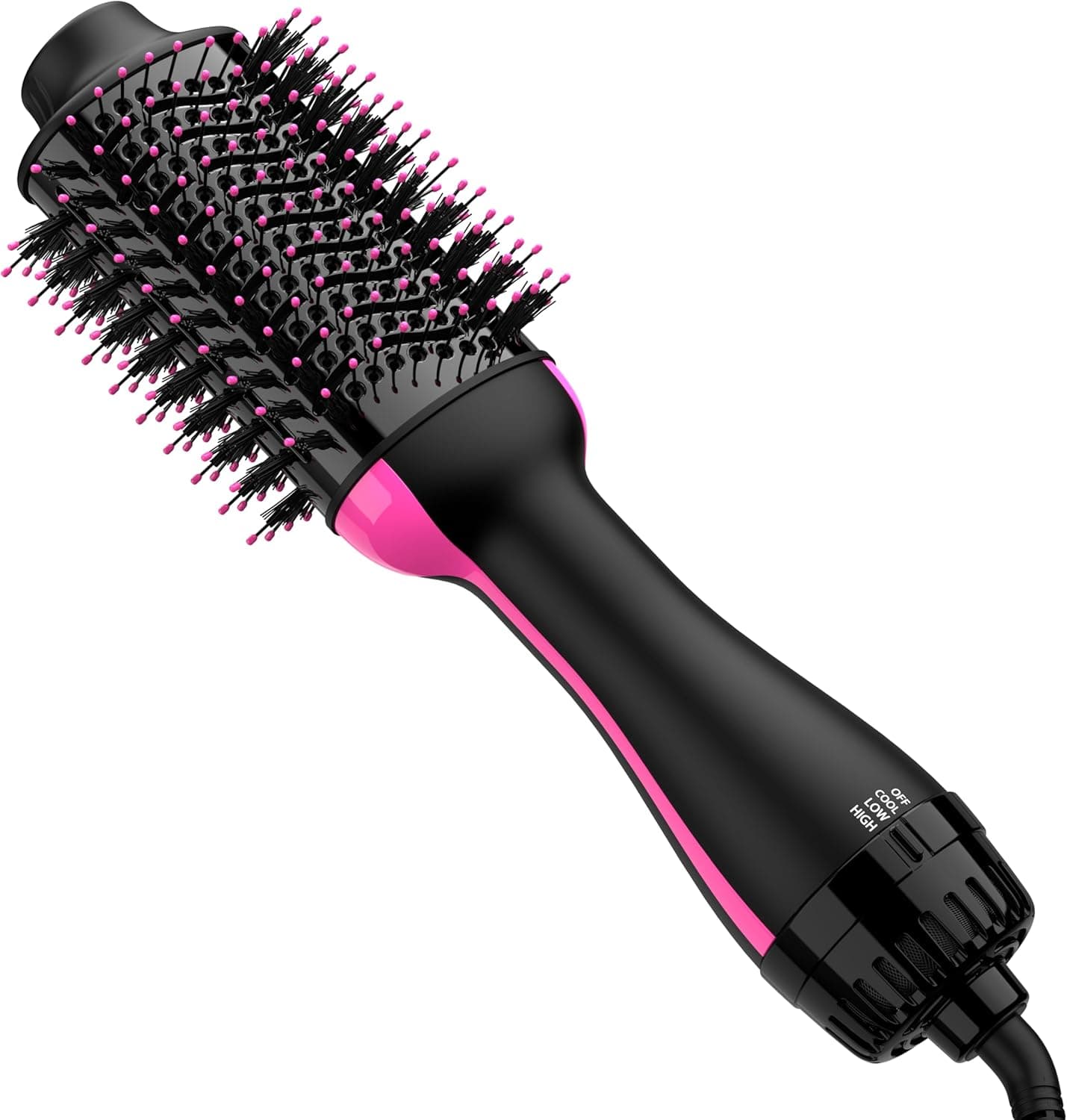 Hair Dryer Brush Blow Dryer Brush in One, Upgraded 4 in 1 Hair Dryer and Styler Volumizer with Negative Ion Anti-frizz Ceramic Titanium Barrel Hot Air Hair Straightener Brush : Beauty &amp; Personal Care — Spring Gift Ideas gift idea