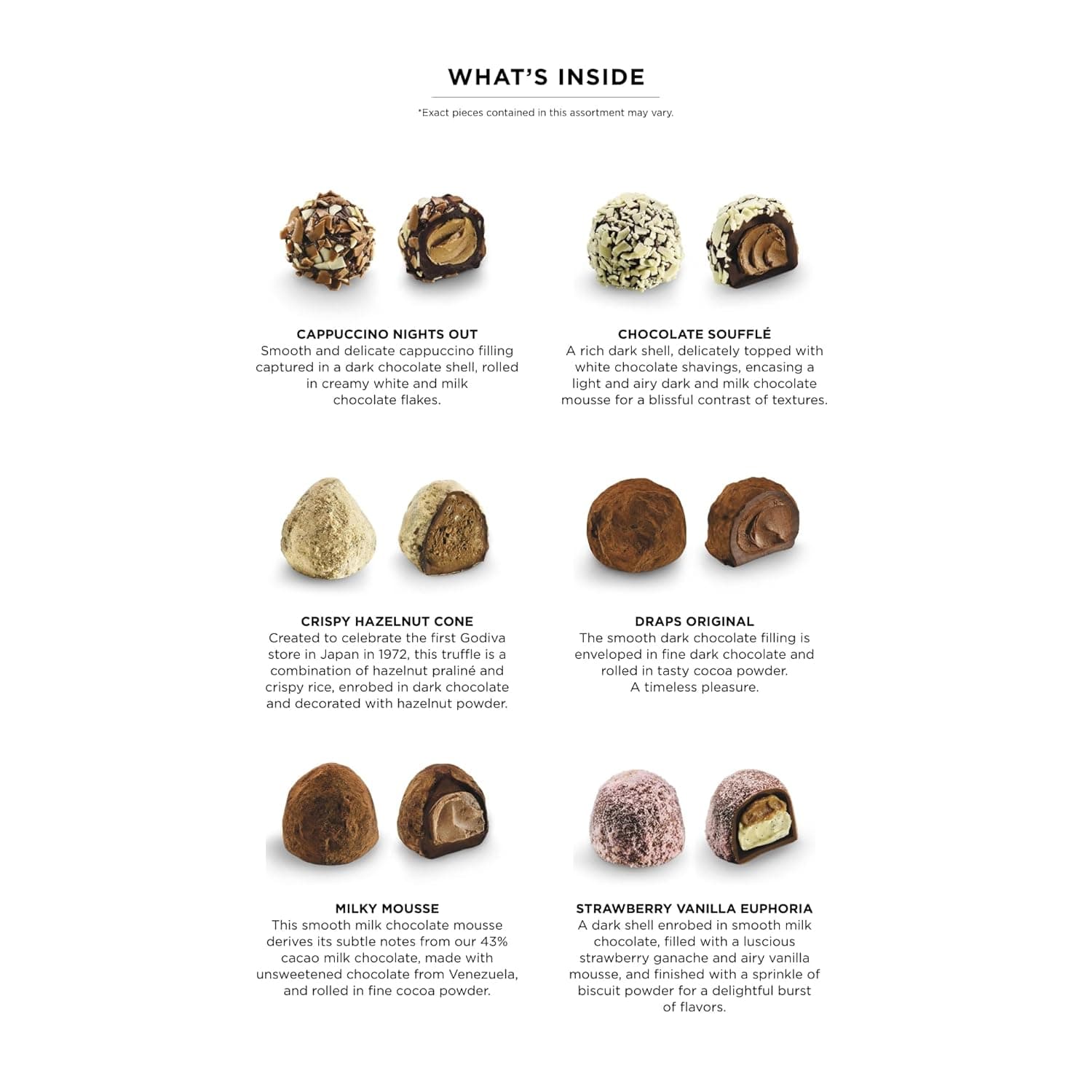 Godiva Signature Truffle Gift Box - 15 Piece Belgian Chocolates thumbnail 3