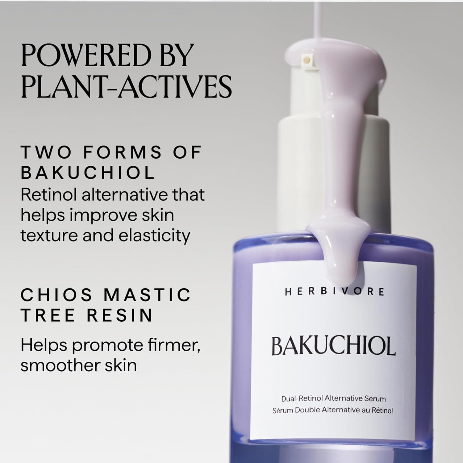 Herbivore Bakuchiol Dual-Retinol Alternative Face Serum thumbnail 2