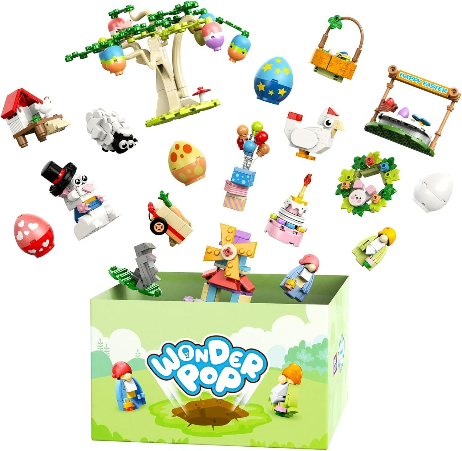 Wise Block Farm Building Set - 485 Pieces — Easter Gifts gift idea