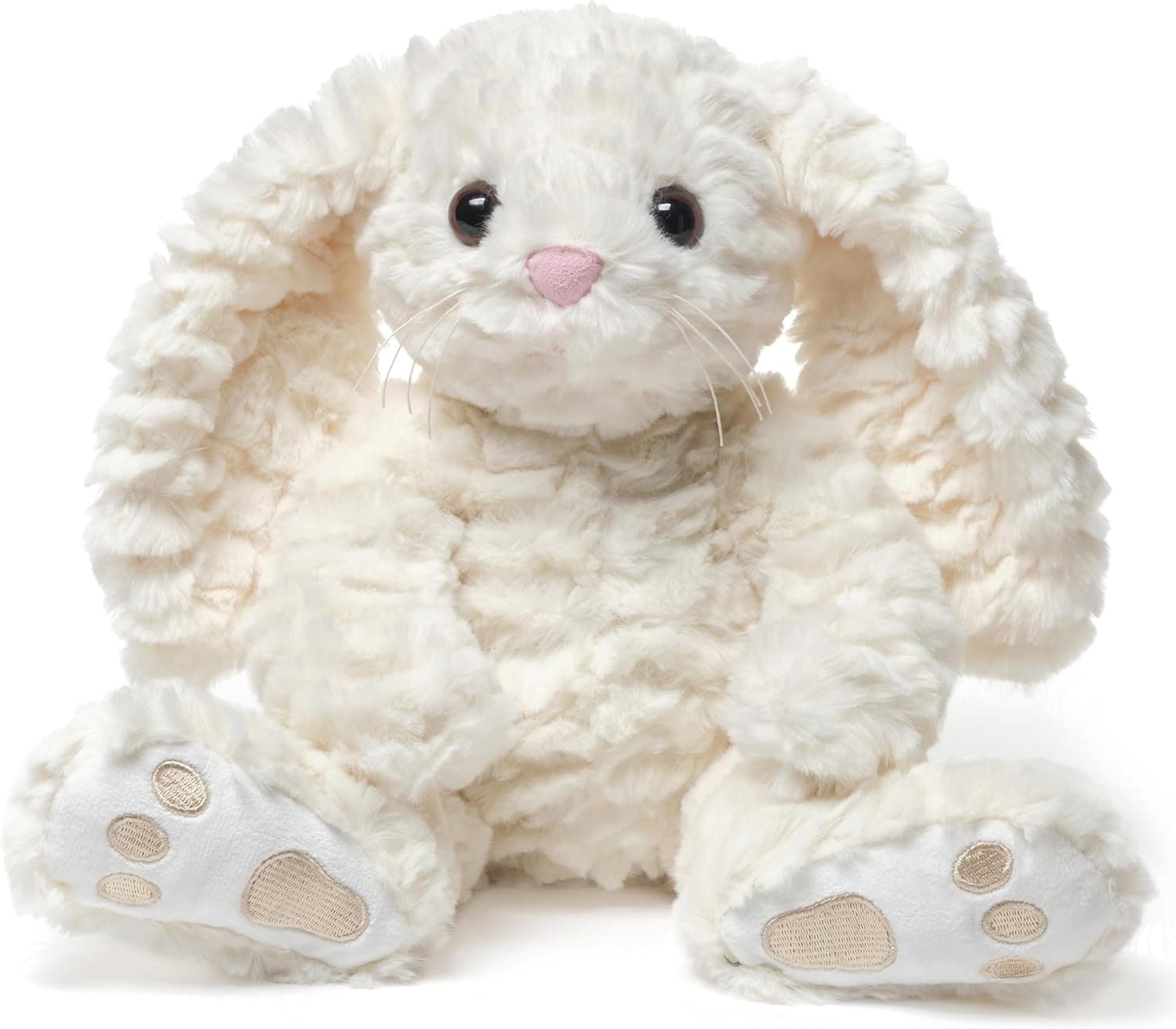 Bearington Creamy The Easter Bunny Stuffed Animal - 10" Soft Plush Rabbit Toy — Easter Gifts gift idea