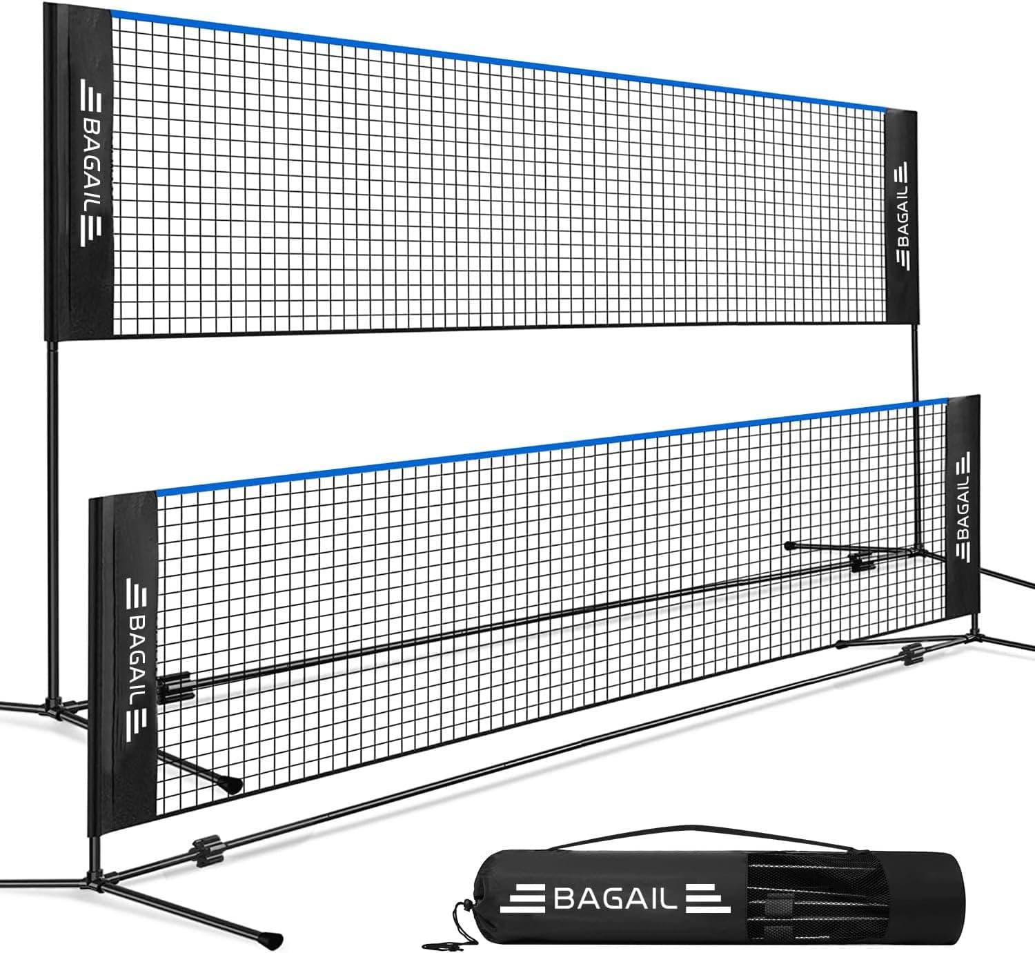 BAGAIL All-in-1 Badminton Net, Height Adjustable (Up to 5.1 — gift idea