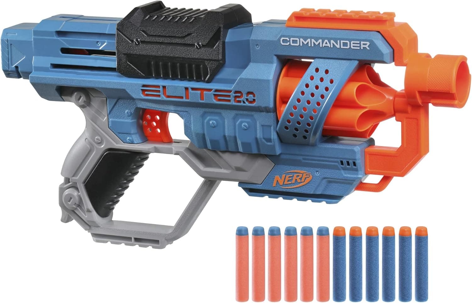 Nerf Elite 2.0 Commander RC-6 Blaster view 1