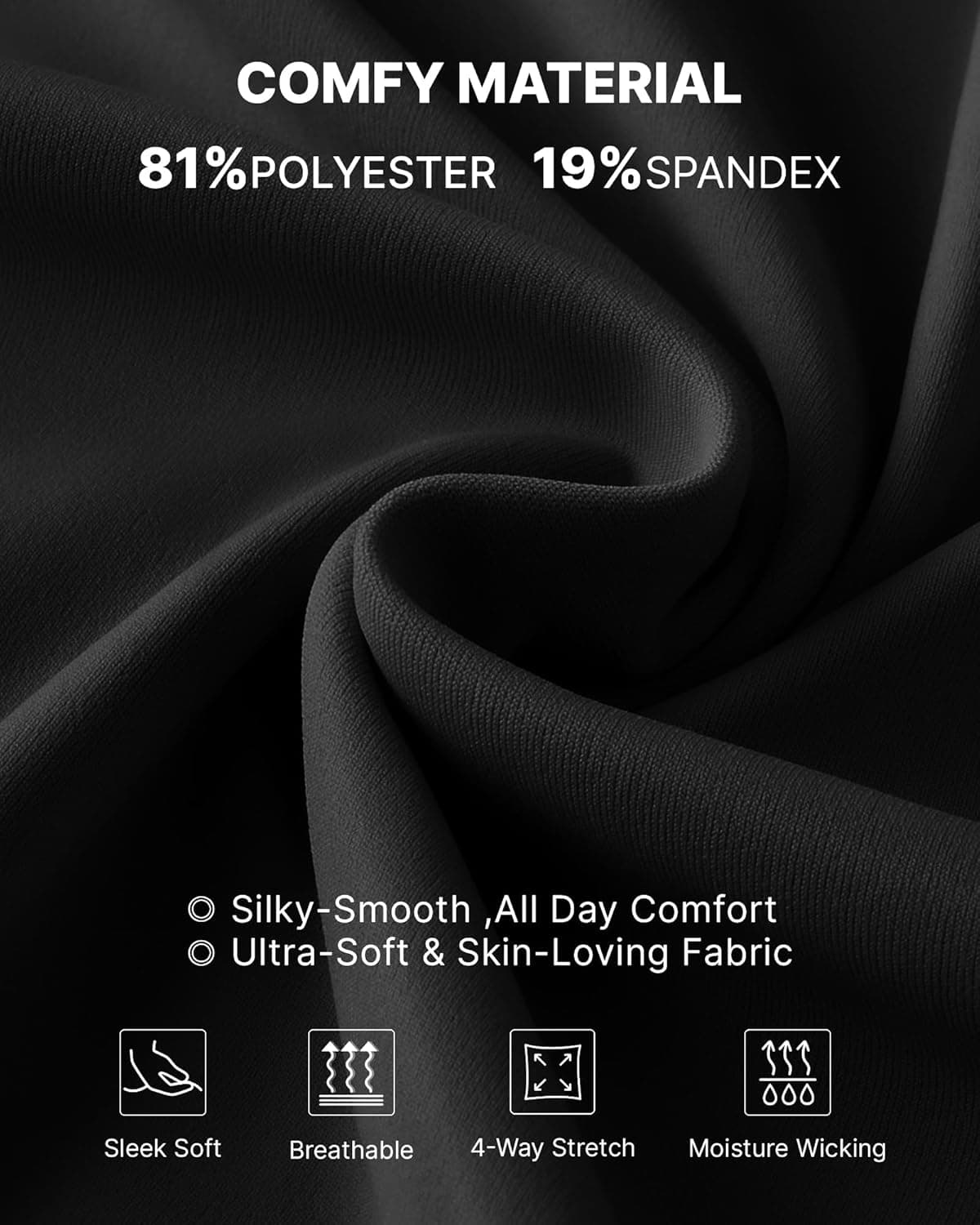 G4Free Wide Leg Yoga Pants for Women Ankle Length Cropped Yoga Dress Pants with Pockets High Waisted Petite Casual Travel Trousers for Fashion Clothes(Black,L,Petite) : Clothing, Shoes &amp; Jewelry thumbnail 4