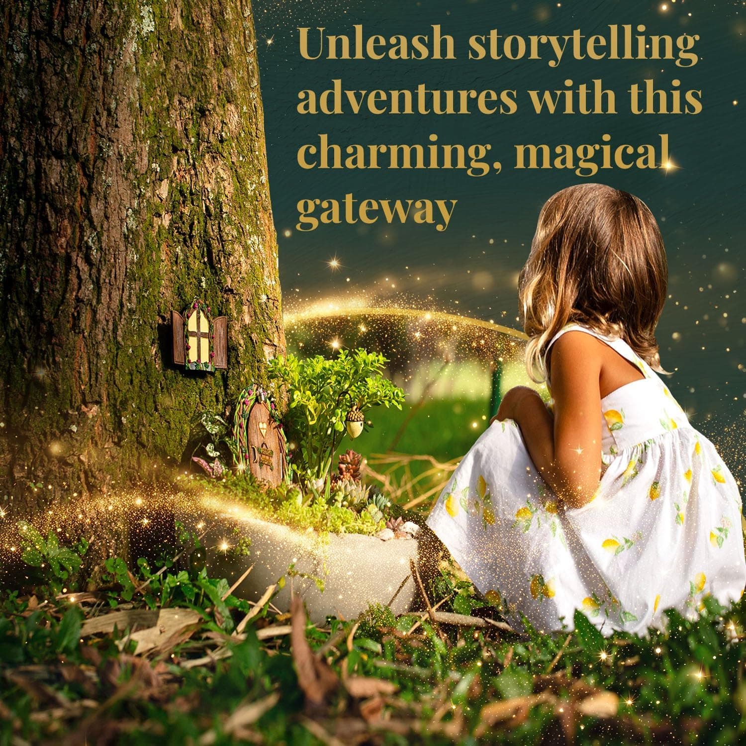 Opening Fairy Door and Window with Light thumbnail 4