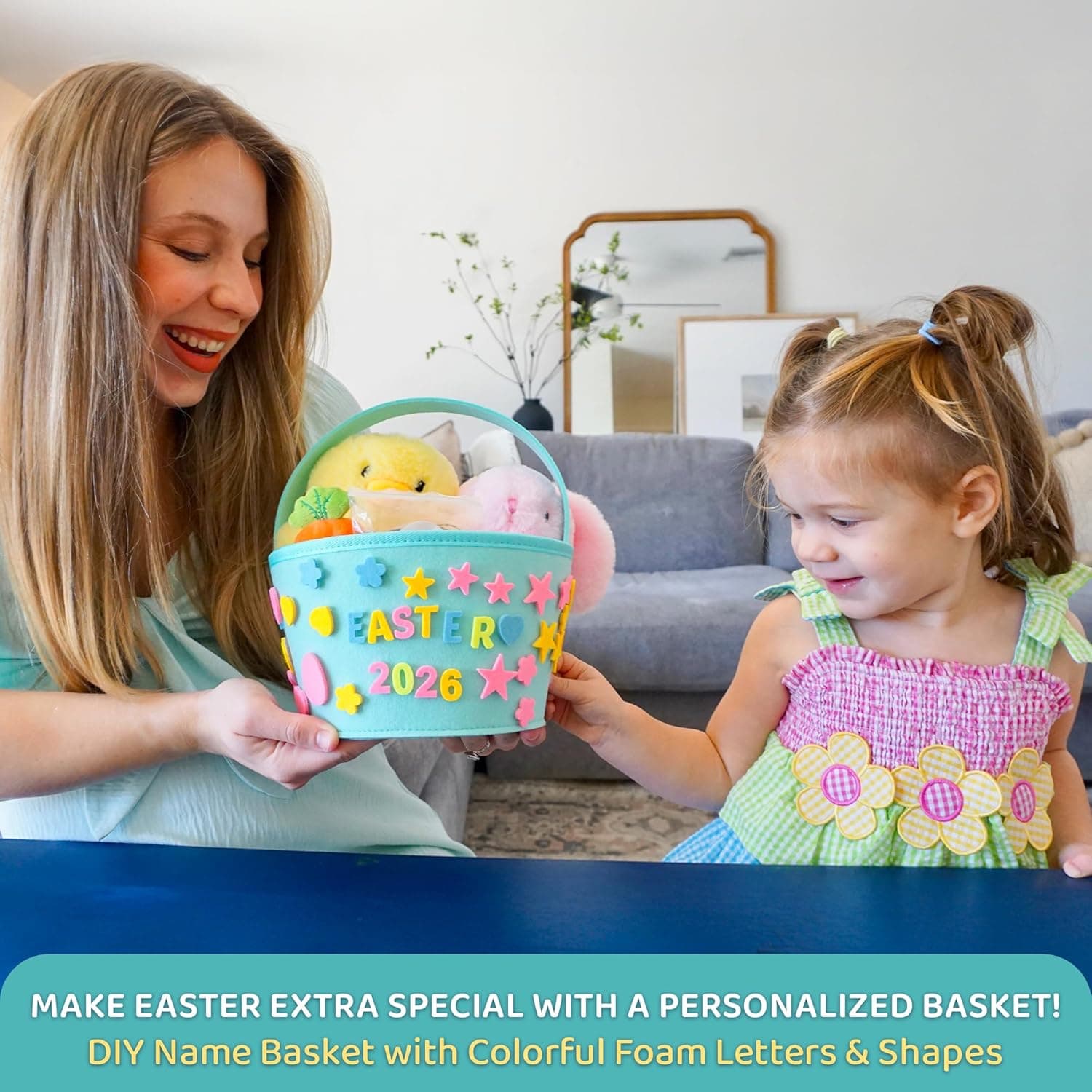 Dimple Kids DIY Easter Basket Craft Kit thumbnail 4