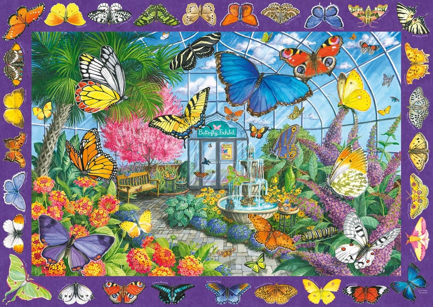 Ravensburger The Butterfly Place Large Format 500 Piece Puzzle — Spring Gift Ideas gift idea