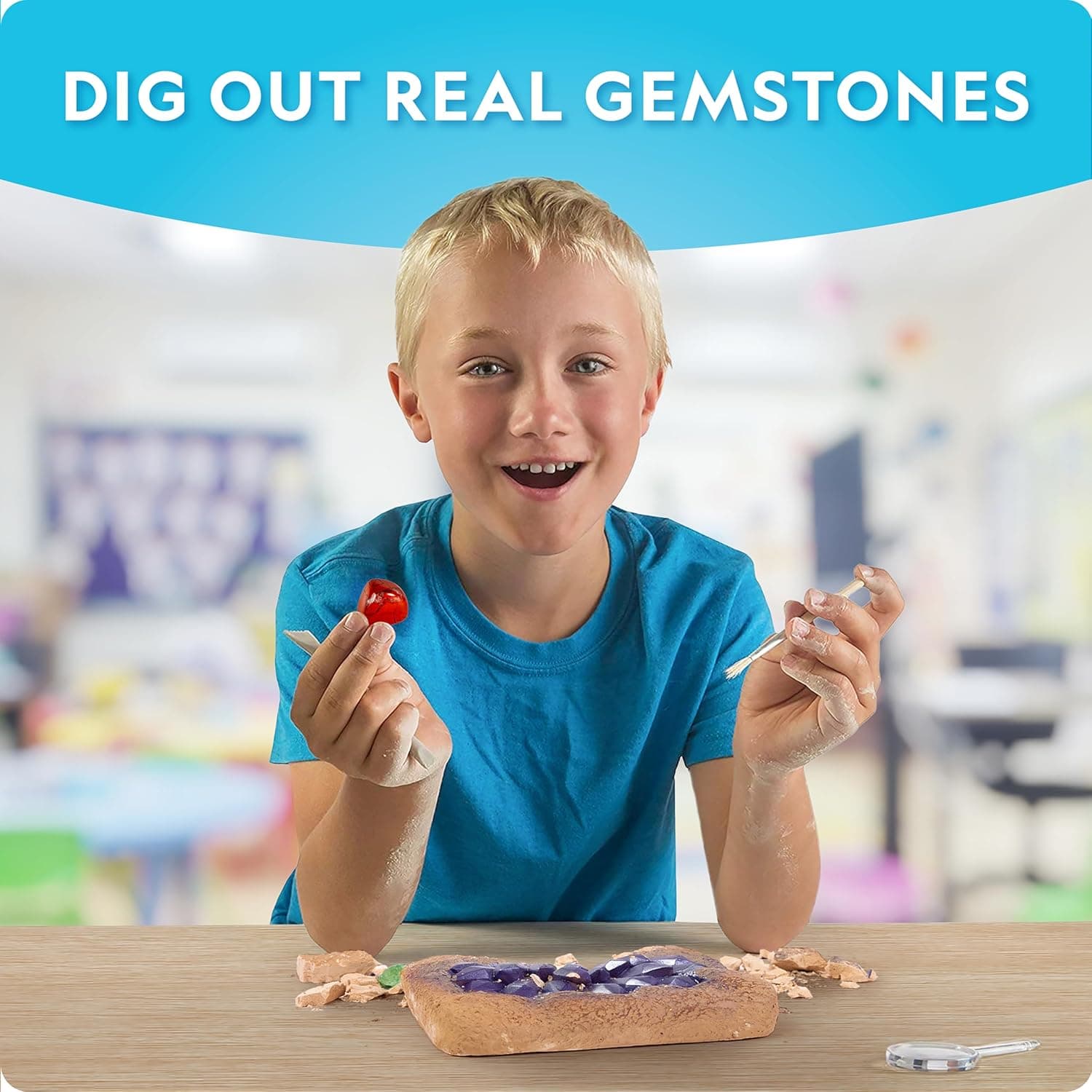 NATIONAL GEOGRAPHIC Mega Gemstone Dig Kit thumbnail 2