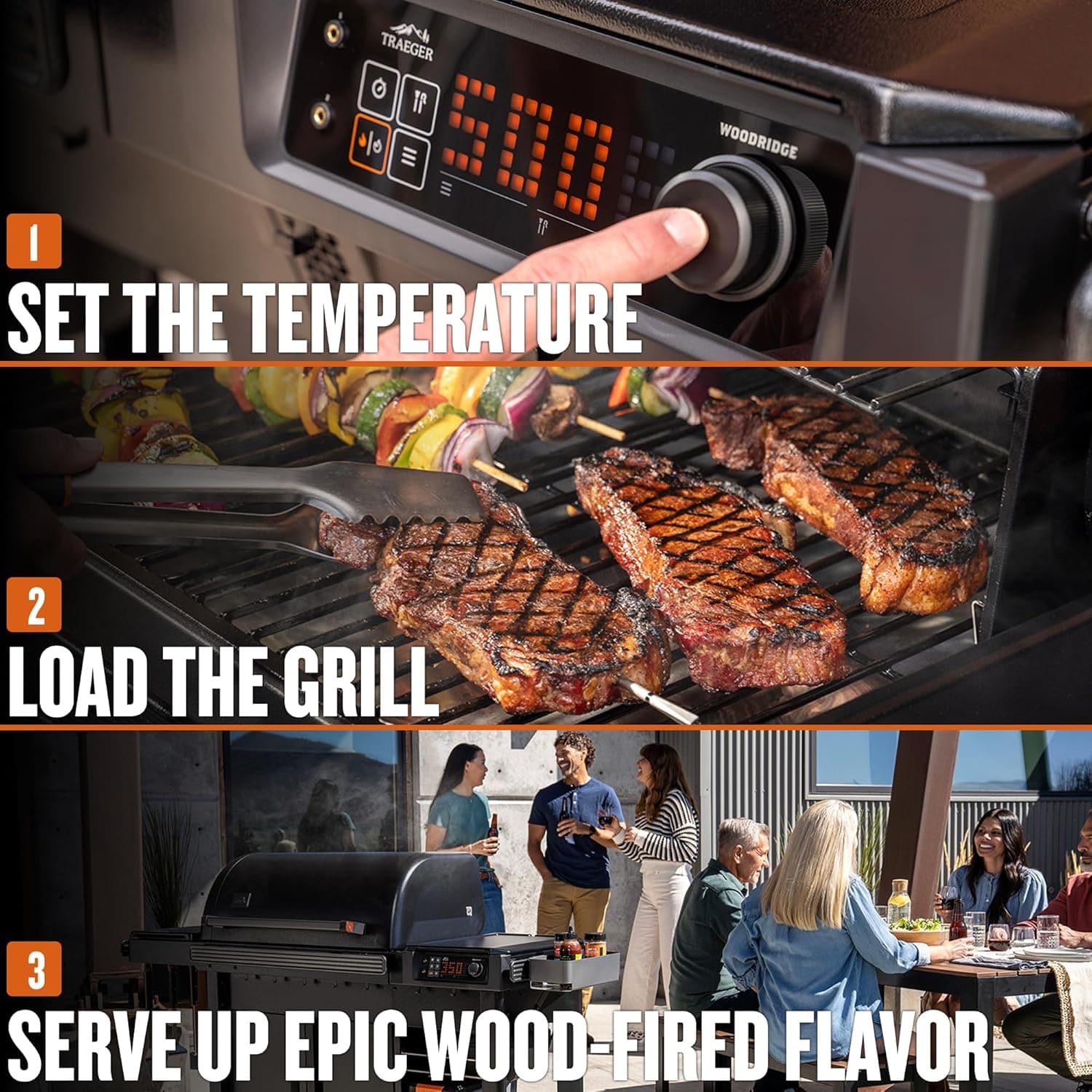 Traeger Woodridge Electric Wood Pellet Grill and Smoker thumbnail 5