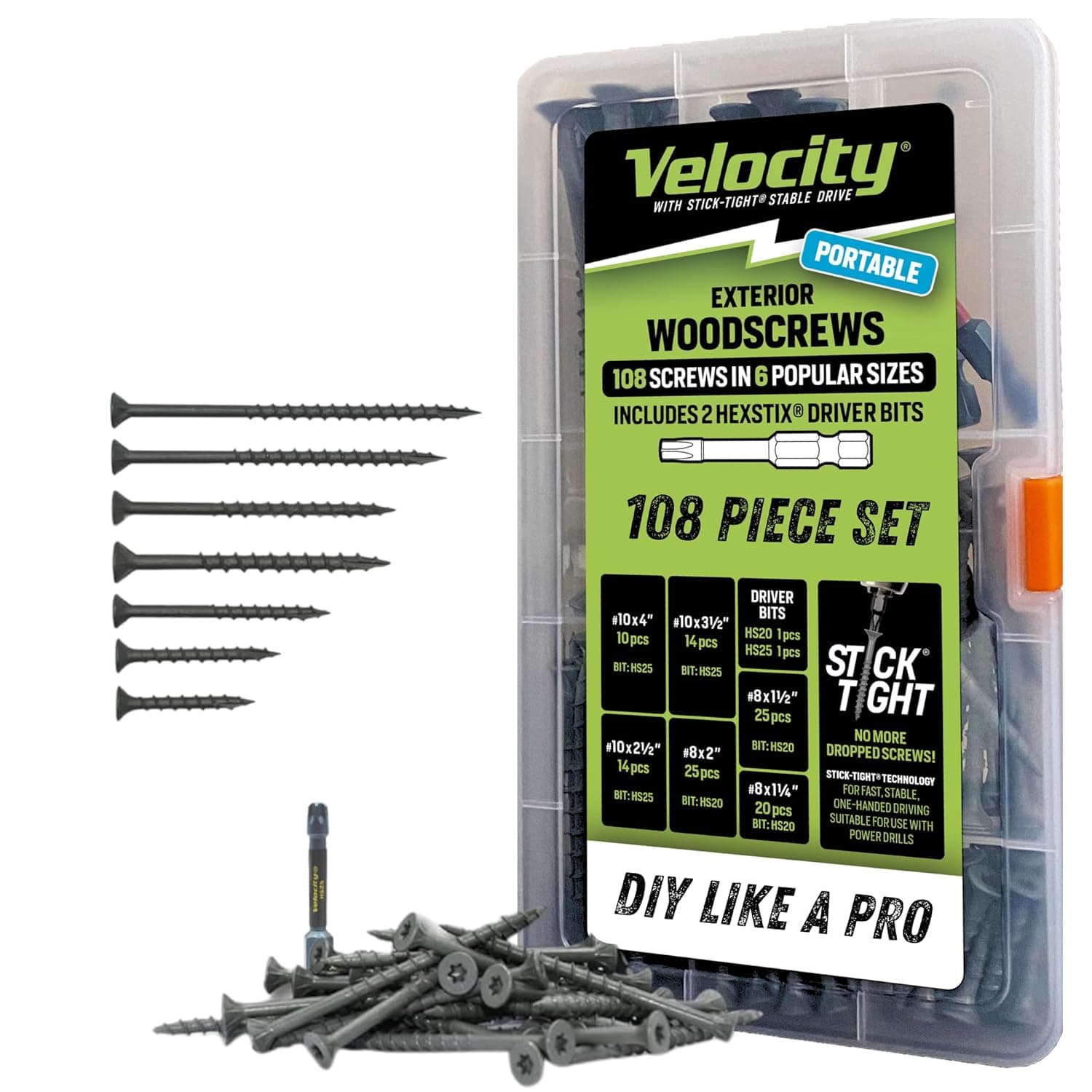 Velocity Exterior Wood Screws Assortment Kit — Spring Gift Ideas gift idea