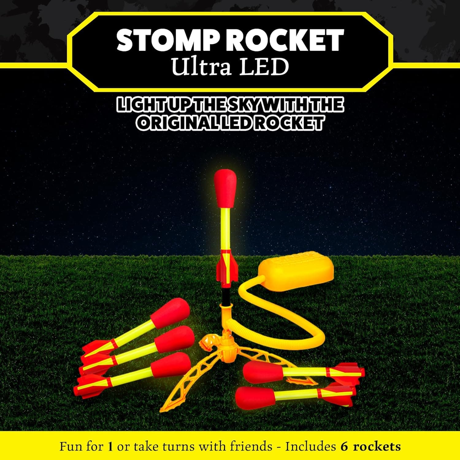Stomp Rocket Ultra LED Rocket Launcher thumbnail 2
