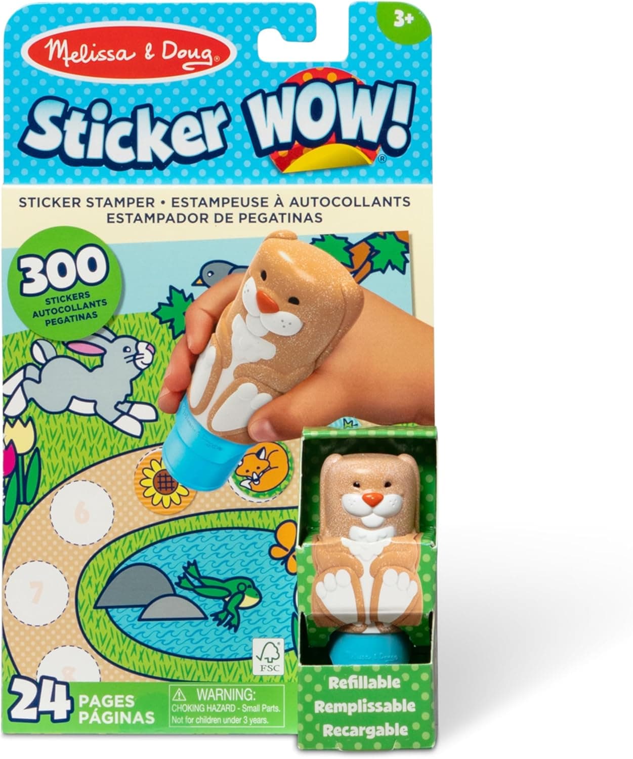 Melissa & Doug Bunny Sticker Activity Pad & Stamper Book — Easter Gifts gift idea