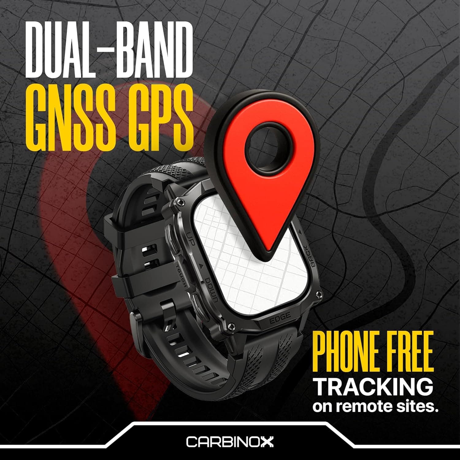 CARBINOX Edge Smart Watch thumbnail 2