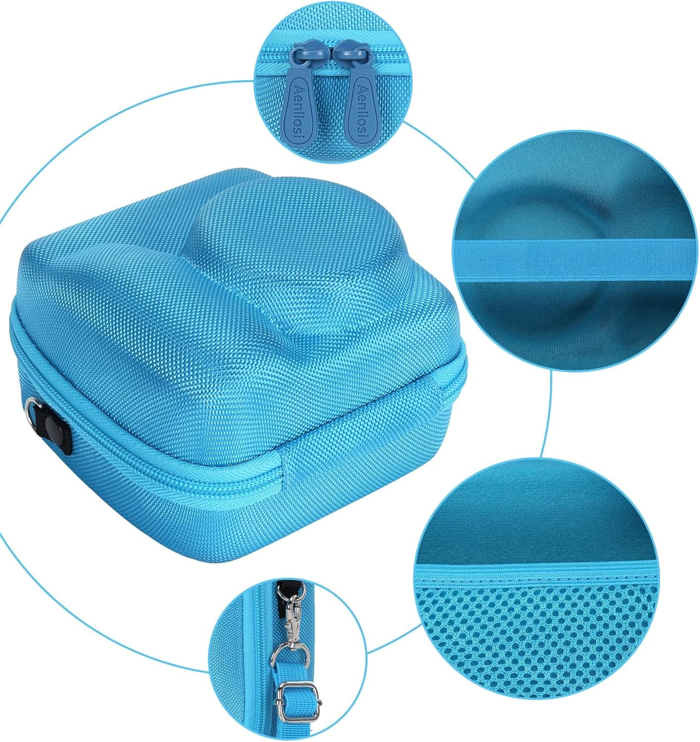 Aenllosi Case for Fujifilm Instax Mini 12/11 - Blue thumbnail 2