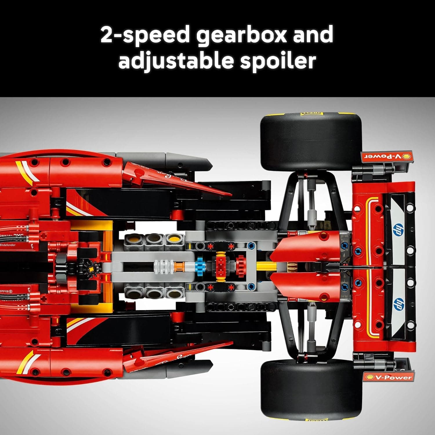 LEGO Technic Ferrari SF-24 F1 Model Car Kit thumbnail 4