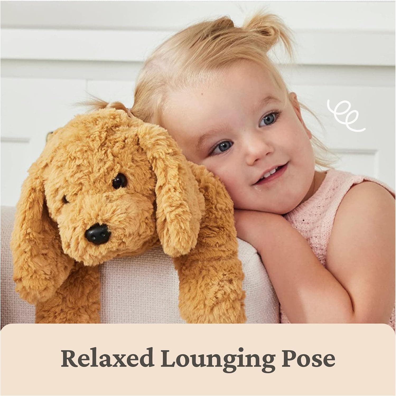 GUND Forever Friends: Muttsy Dog Plush Toy, As Seen on The View, Premium Plush Puppy Stuffed Animal for Ages 0 and Up, Amber, 14” : Toys &amp; Games thumbnail 5