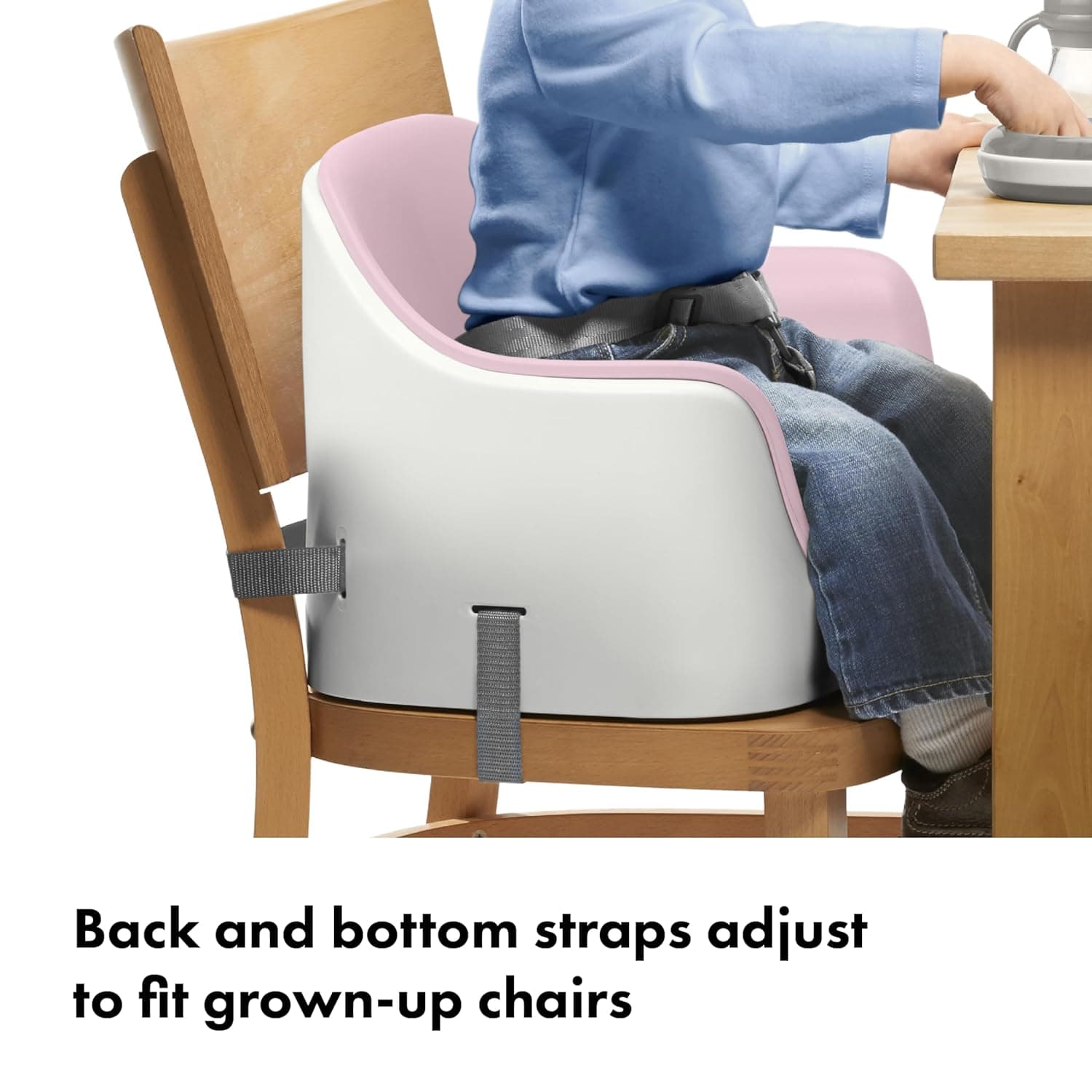 OXO Tot Nest Booster Seat with Straps in Blossom thumbnail 3