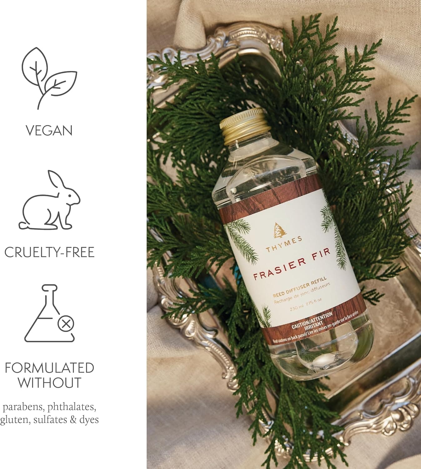 Thymes Reed Diffuser Oil Refill - Frasier Fir thumbnail 5